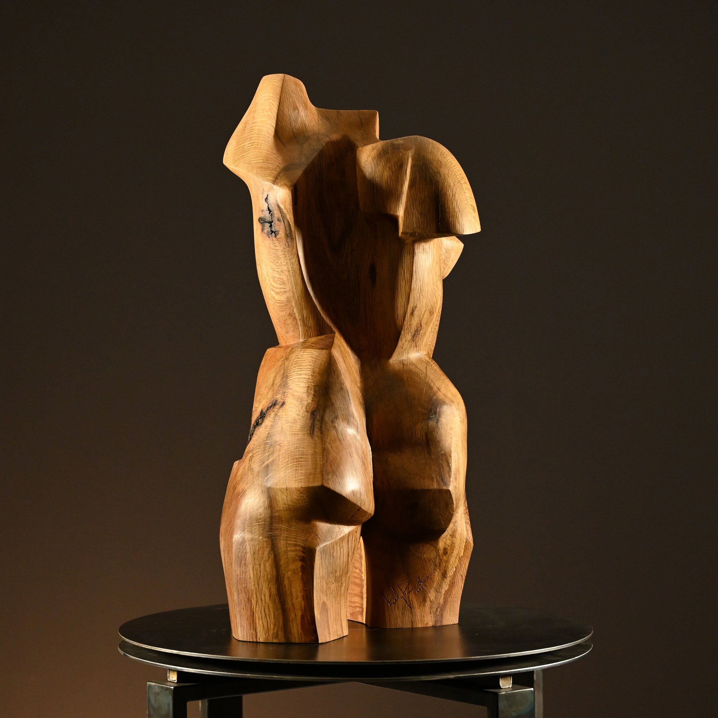 KellyRobert_Stepping Into Sovereignty.2026.Oak Wood.70x39x33cm(.6).jpg