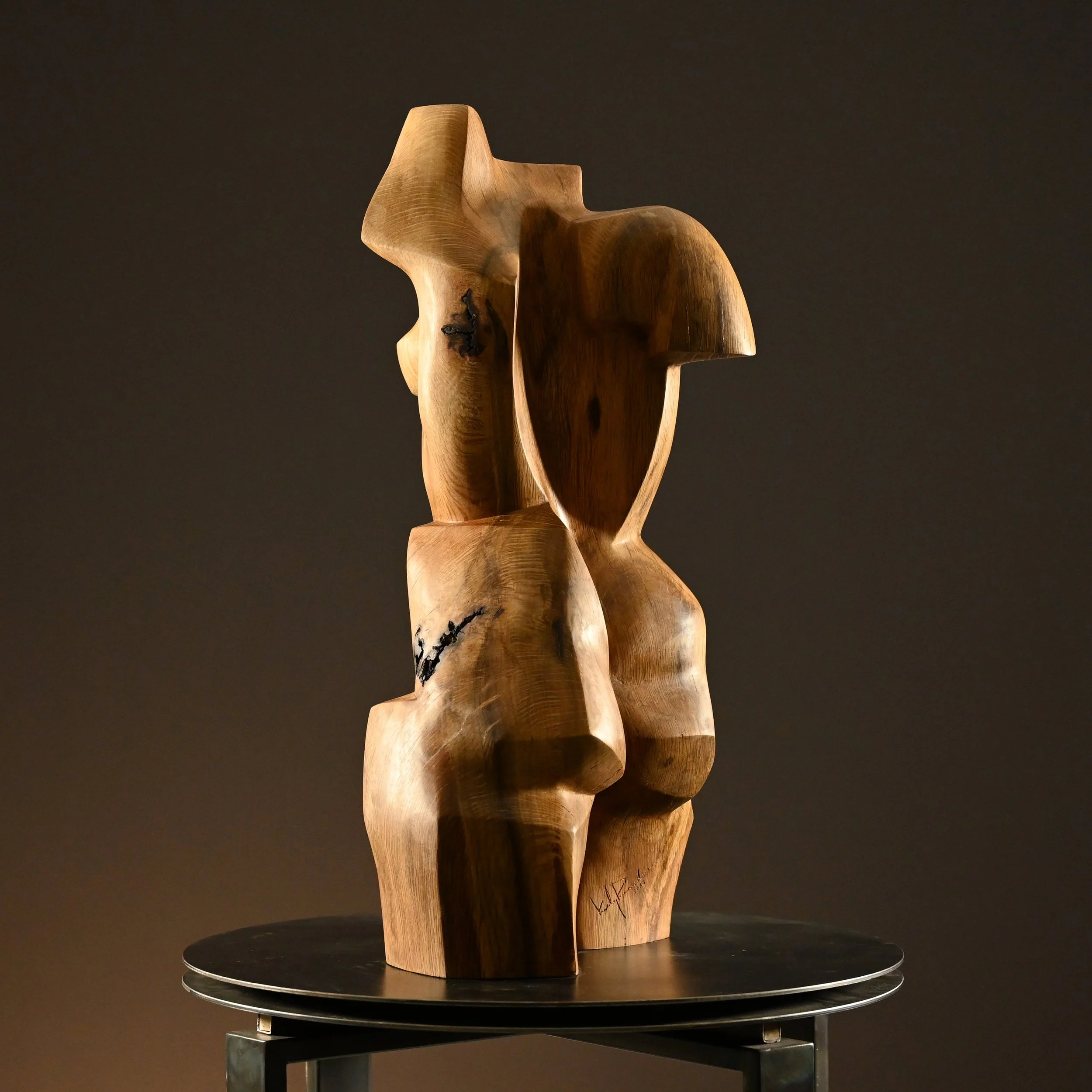 KellyRobert_Stepping Into Sovereignty.2026.Oak Wood.70x39x33cm(.7).jpg