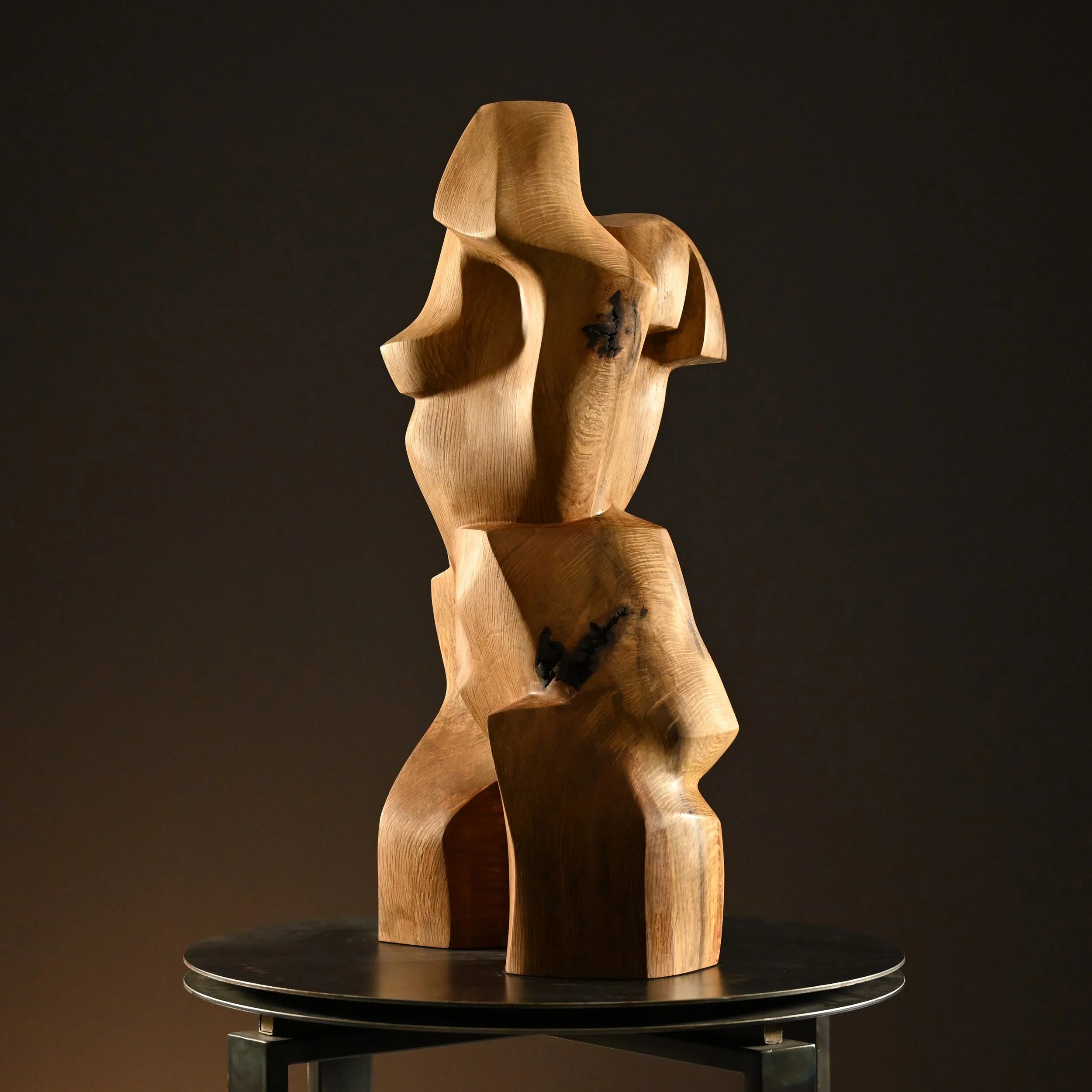 KellyRobert_Stepping Into Sovereignty.2026.Oak Wood.70x39x33cm(.8).jpg