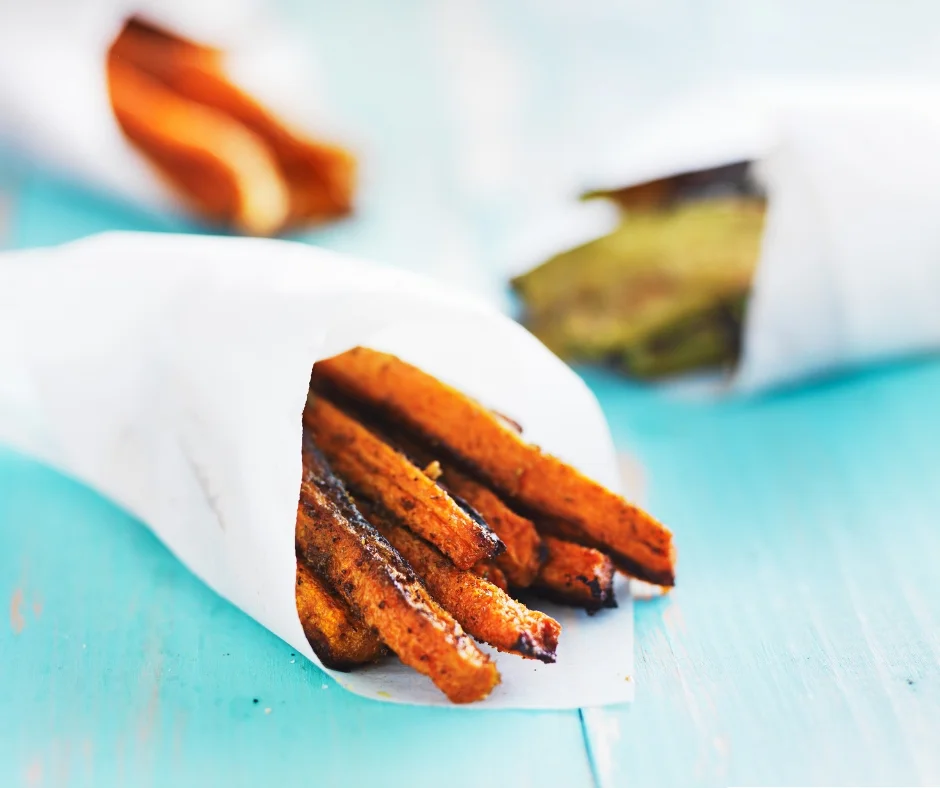 Rosemary carrot fries.