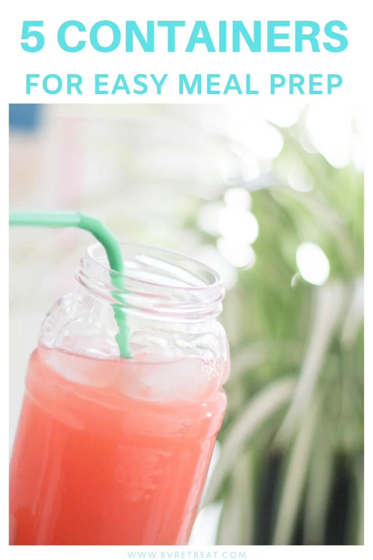 A mason jar is great for food prepping salads and smoothies.