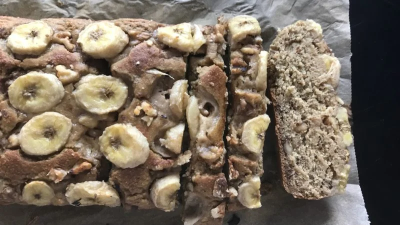 Banana Bread: Gluten Free and Refined Sugar Free