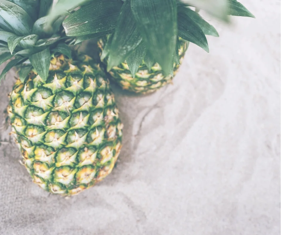Pineapple is an example of healthy food in a new nutrition program.