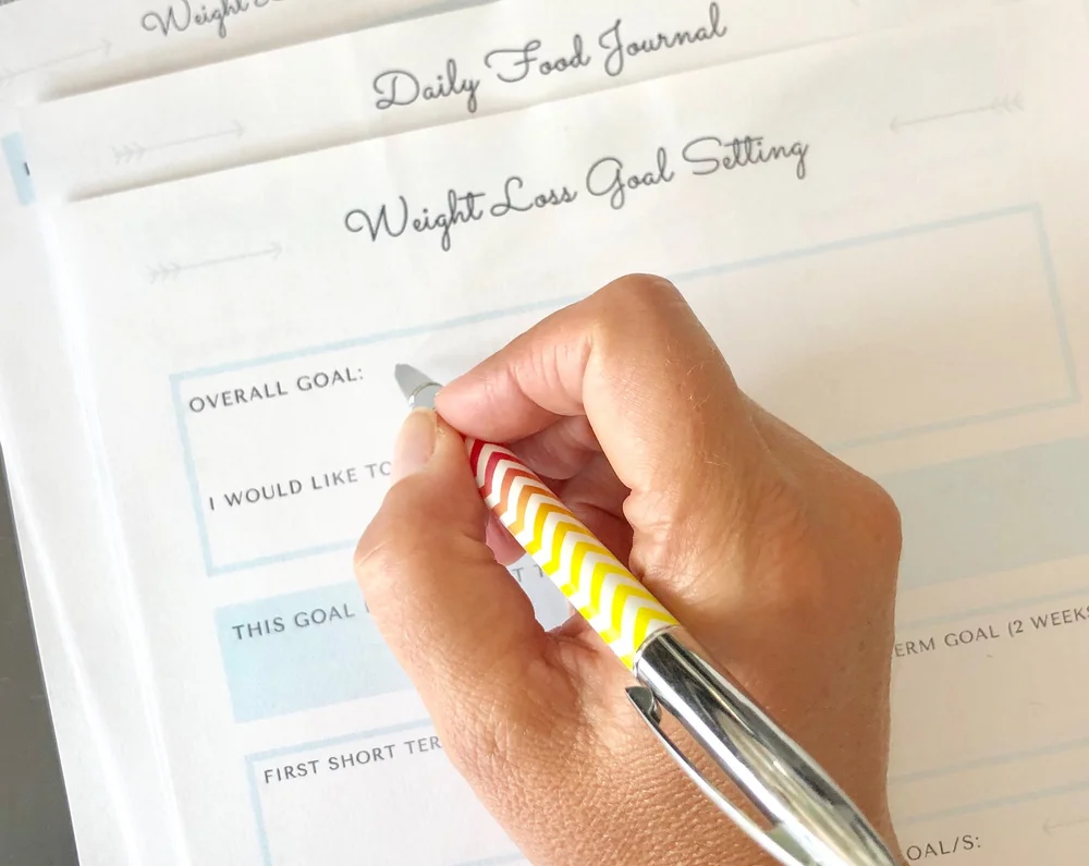 Weight Loss Worksheet Set (printable) — Vita Vie Retreat
