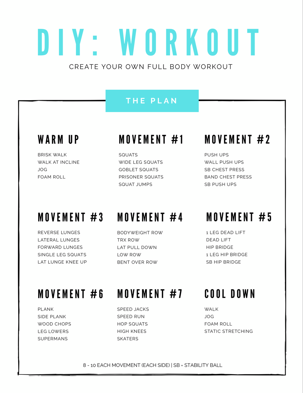Diy Build Your Own Workout Vita Vie Retreat