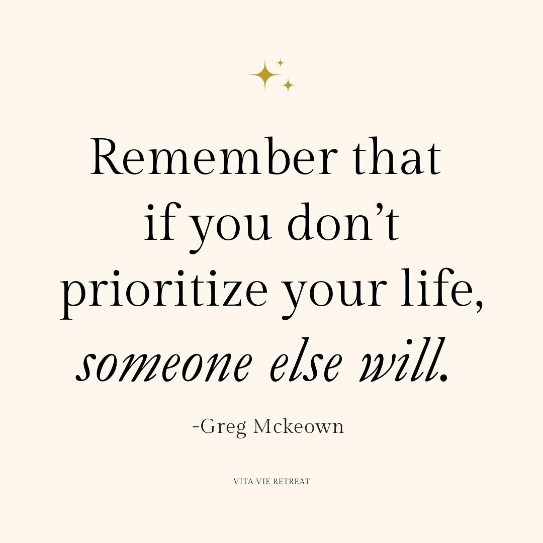 An inspirational quote to kick off Monday Mindset ✨ Your ability to prioritize spans well beyond goals, work commitments, or family obligations. Prioritization isn&rsquo;t just about checking off tasks; it&rsquo;s about honoring your happiness, needs