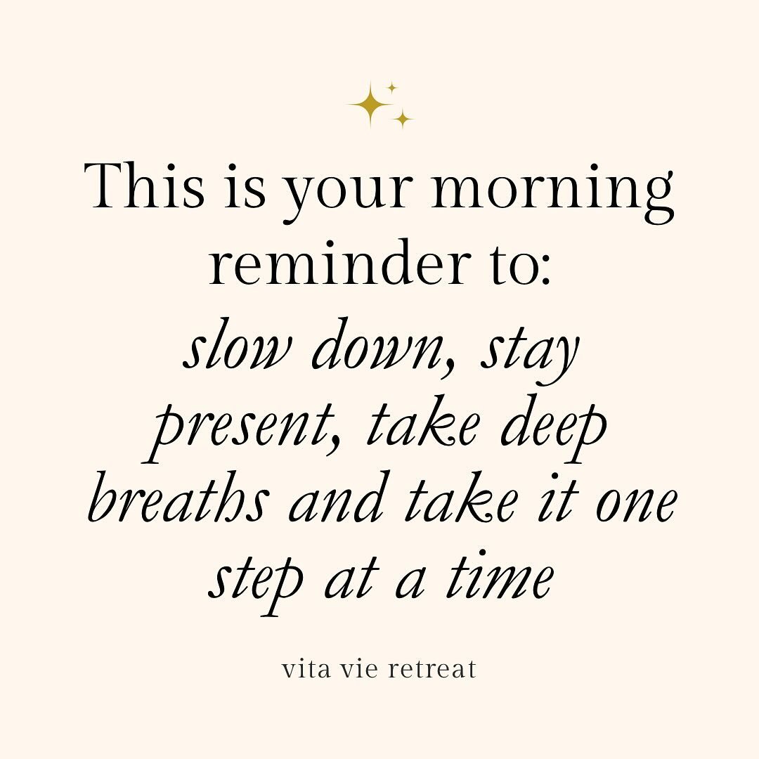 Monday mindset ✨ slow it down, relax, breathe, stay in the moment. You got this. 🫶