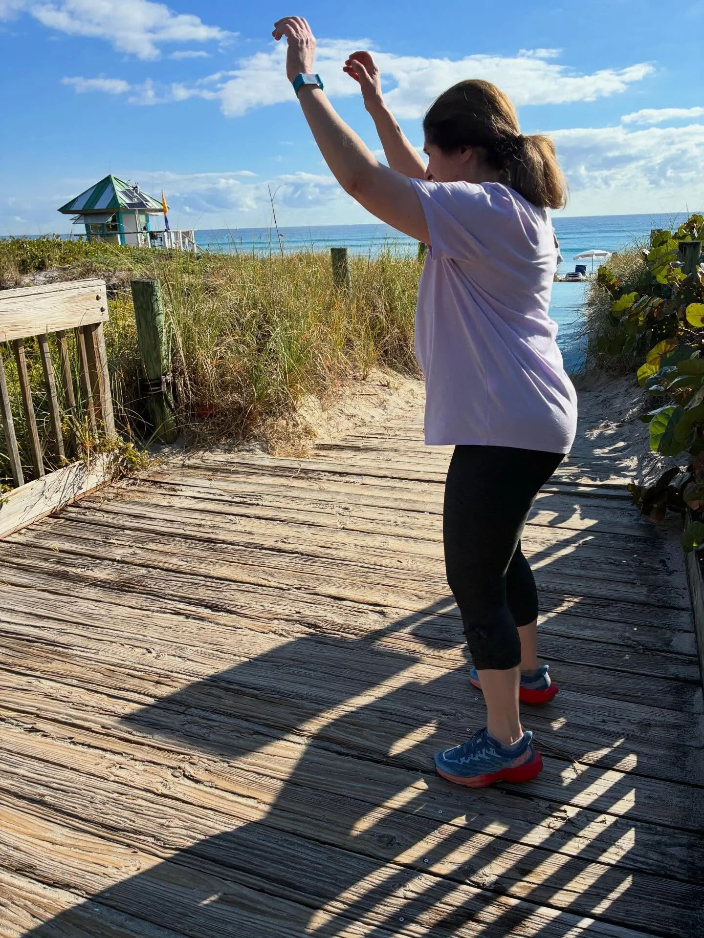 Mornings never felt so good. ☀️ This custom private retreat was designed specifically for this client&rsquo;s preferences and goals.