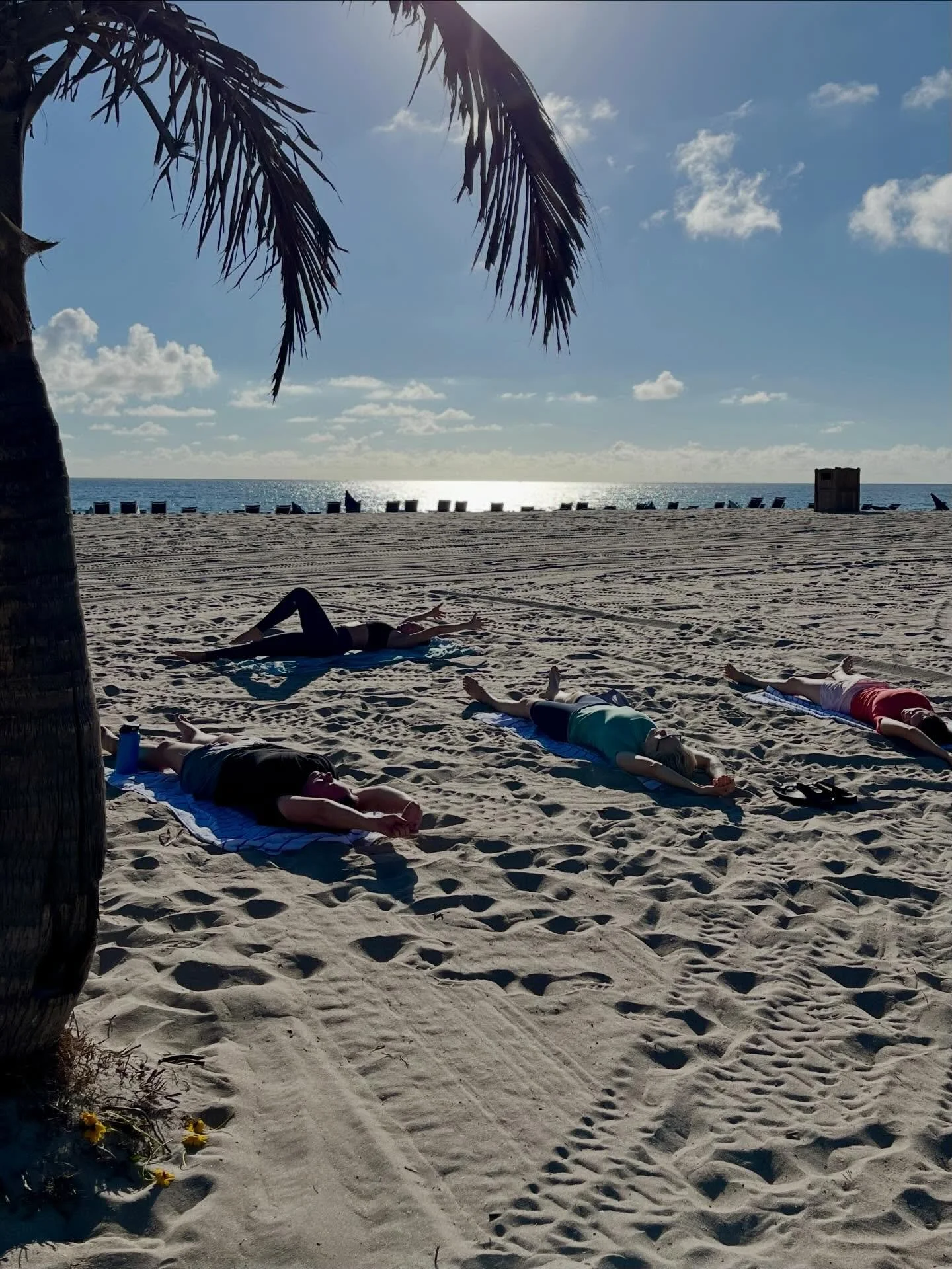 Beachside yoga, a soft start to the day, ocean waves lapping, palm trees swaying in the breeze. This is how we #retreat with our newest option - The Sanctuary Experience. Restore, refresh and renew from the inside out. ✨