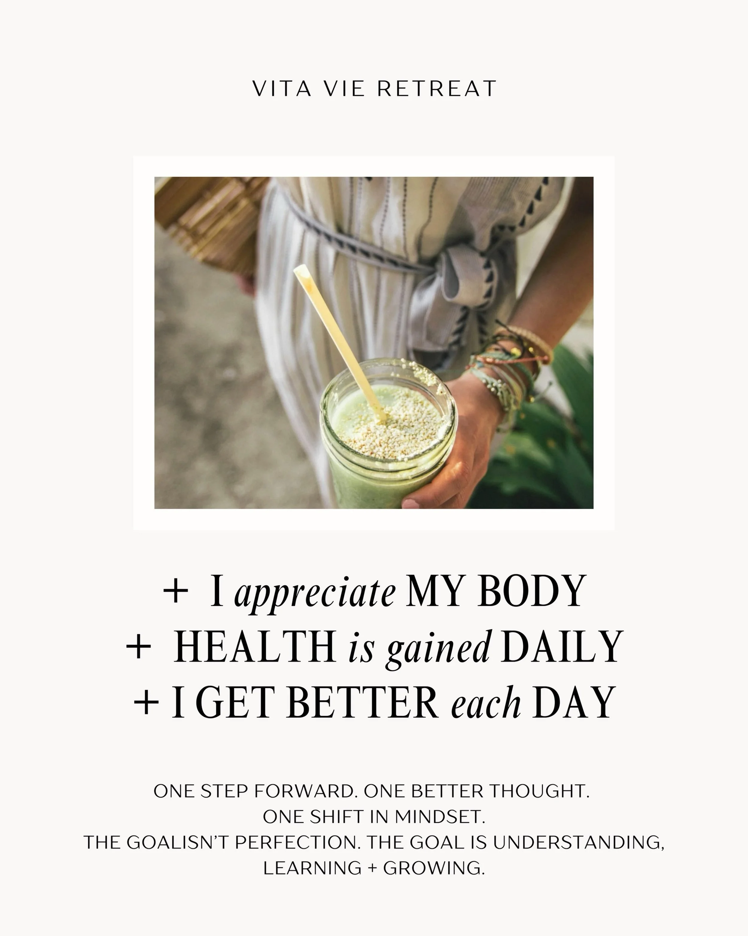 Big transformations rarely begin with giant leaps.

More often, they begin with one small decision repeated consistently.

In a recent newsletter, I shared a story about a client who told me that the simple act of putting on her Apple Watch every mor