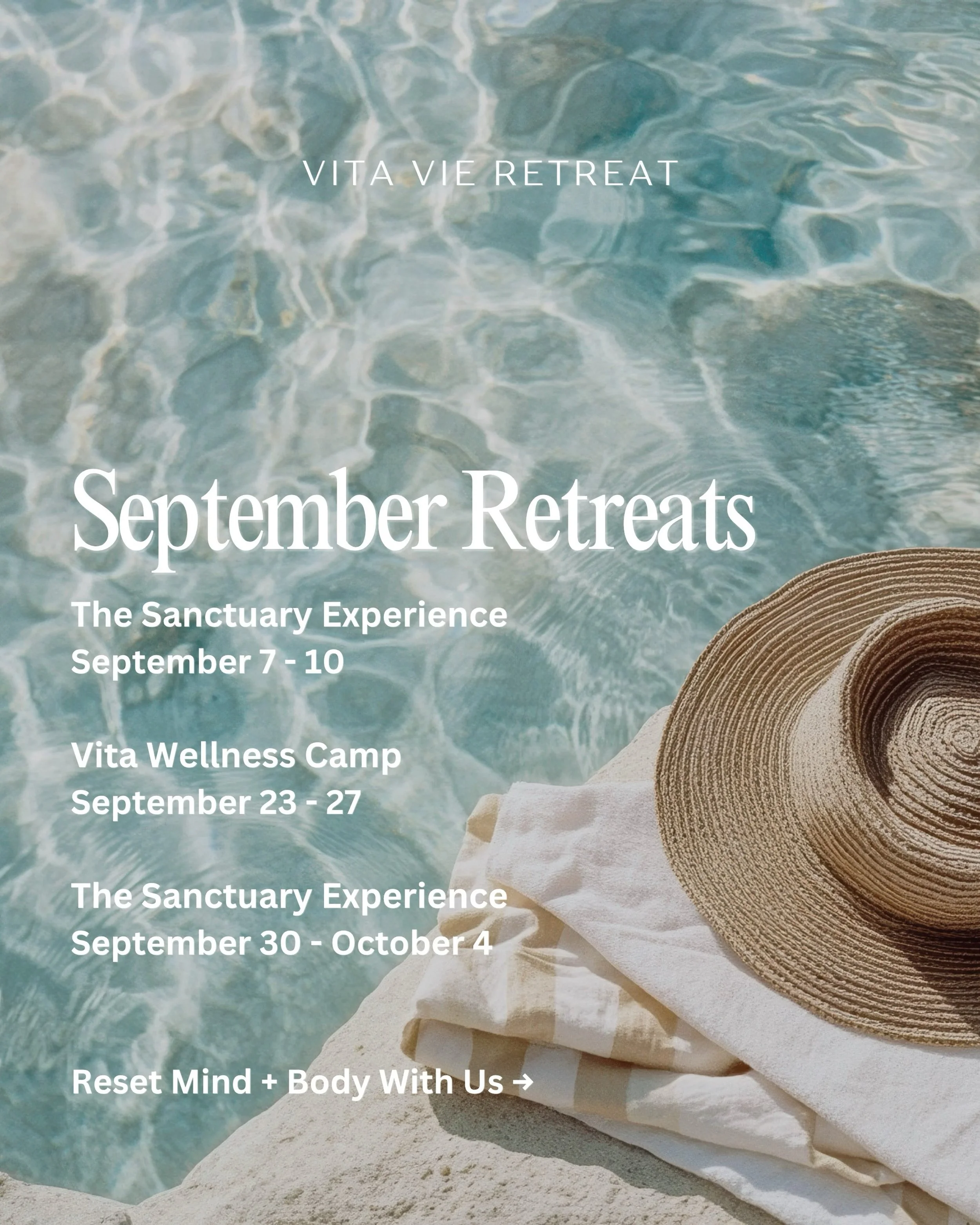 A little something different for September. ✨

We&rsquo;re moving to a more curated retreat calendar, with select dates for each retreat experience.

Here&rsquo;s what&rsquo;s coming up this month&mdash;and if you&rsquo;ve been thinking about joining