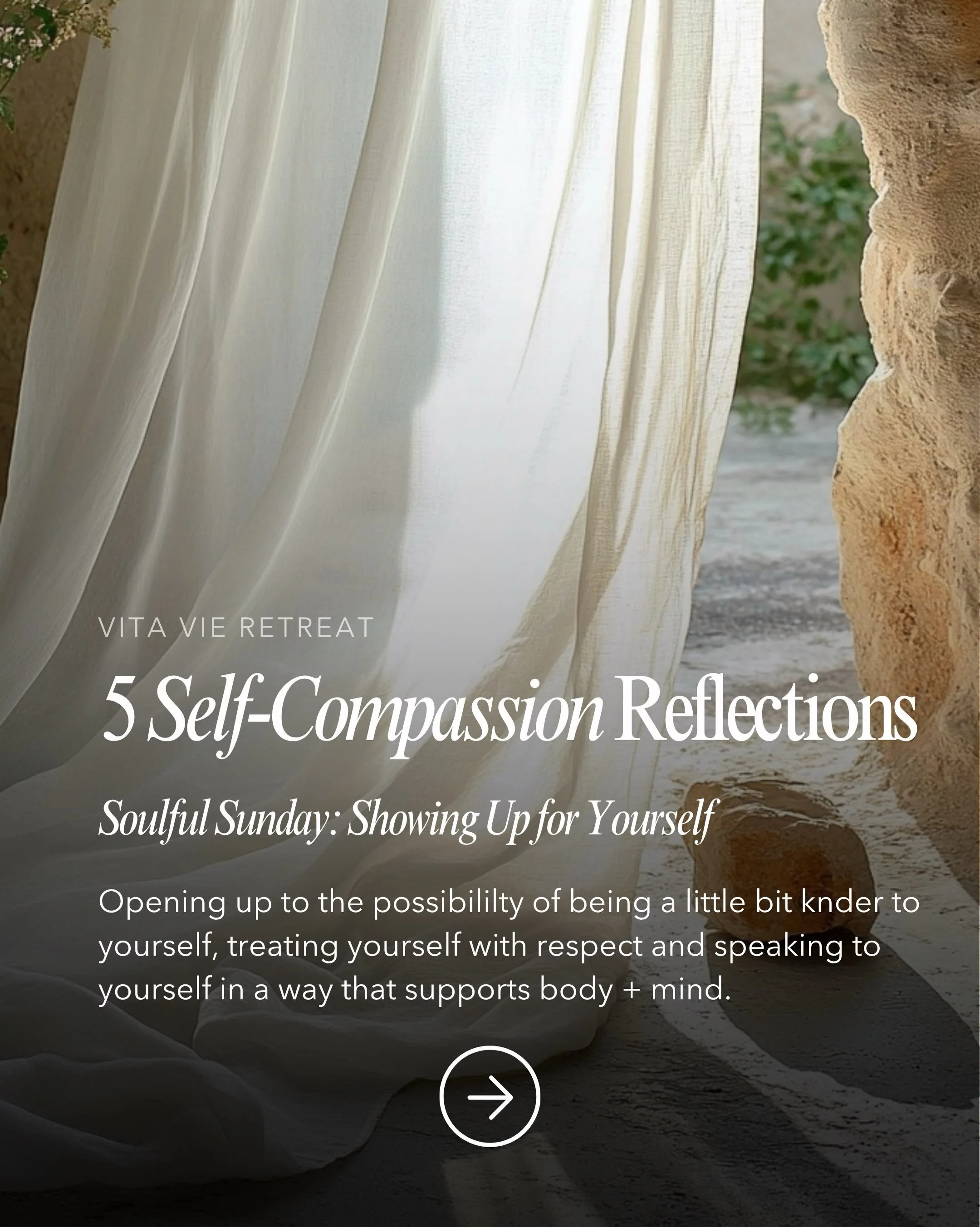 Self compassion is more than being kind to yourself.

Sometimes, it means giving yourself permission to feel what you feel, instead of judging it, avoiding it, or trying to push it away.

It means diving into what you actually need.
What you&rsquo;re