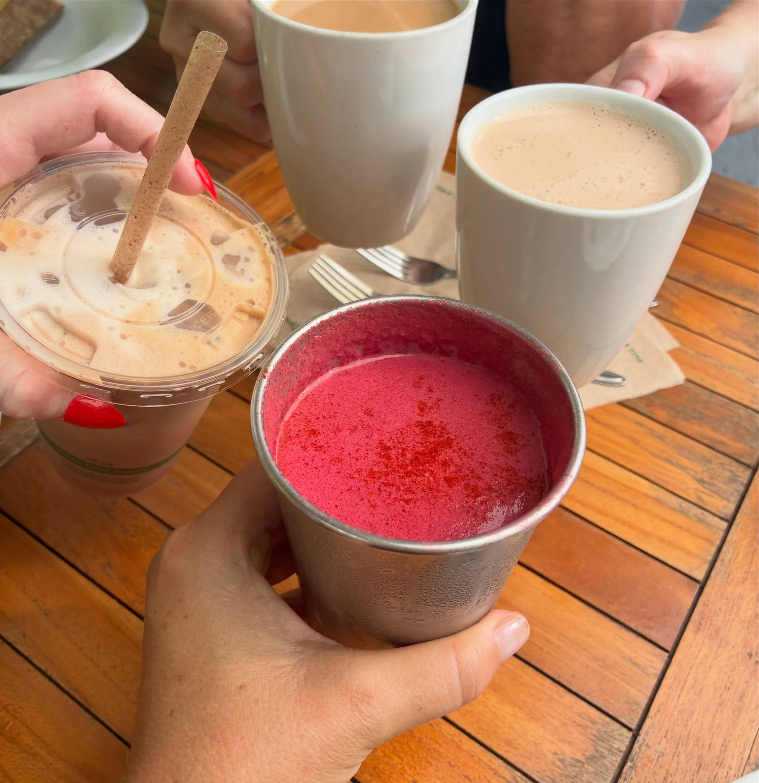 Cheers to fresh, nourishing food, good company, and taking care of yourself in ways that actually feel good. 🍍☕️

Wellness isn&rsquo;t just about moving your body. It can look like a beautiful breakfast, fresh juice, plenty of protein and plants&hel