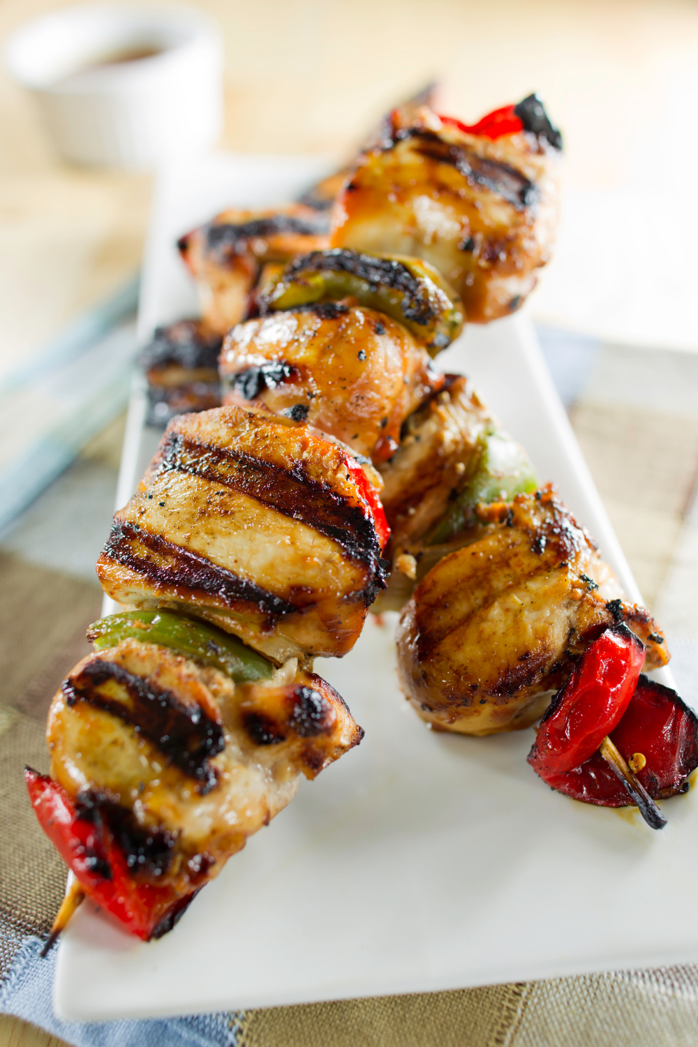 Easy High-Protein Chicken Skewers for Summer (With Sweet Chili Glaze)