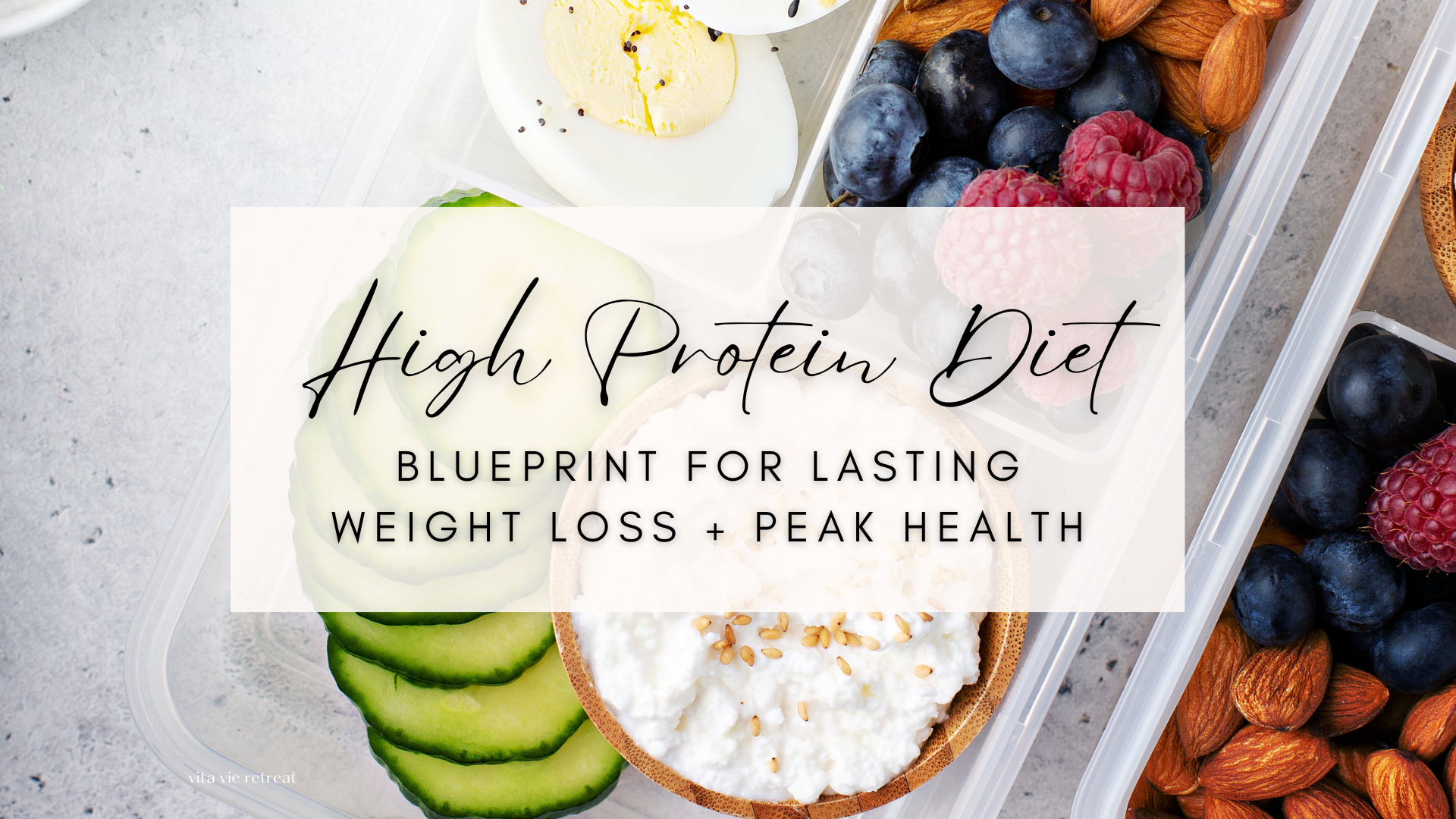 High Protein, Low Carb Food List with Healthy Swaps — Vita Vie Retreat