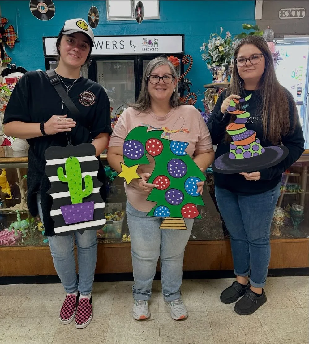 Team bonding! 🎨 (Missing 1) This activity was so much fun!! We laughed, talked, shared ideas and underestimated the time it would take us to paint. Definitely appreciated the chance to connect with my team on a more personal level outside of work. 
