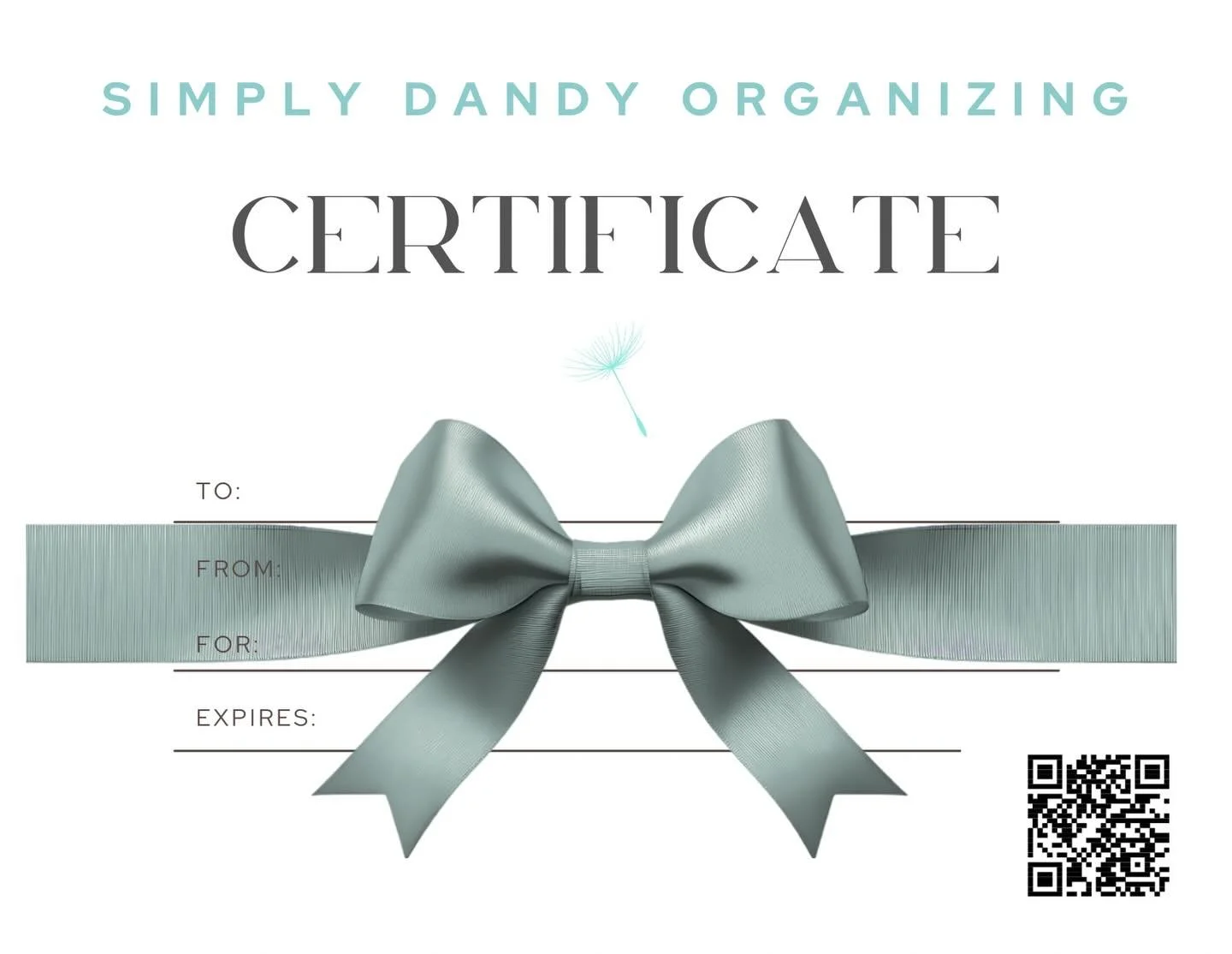 ✨ Give the gift of ease&mdash;any time of year. ✨

Gift certificates are available year-round and make the perfect Christmas present for anyone who could use a little simplicity in their life.

When you purchase a gift certificate from a local busine