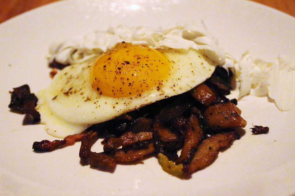 Roasted Mushrooms at L'Artusi