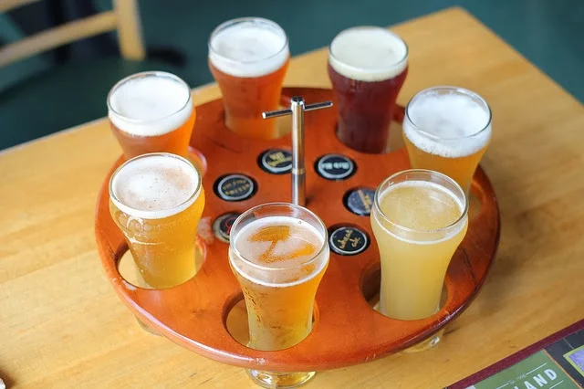 Beer Flight. License. Source: Alyson Hurt