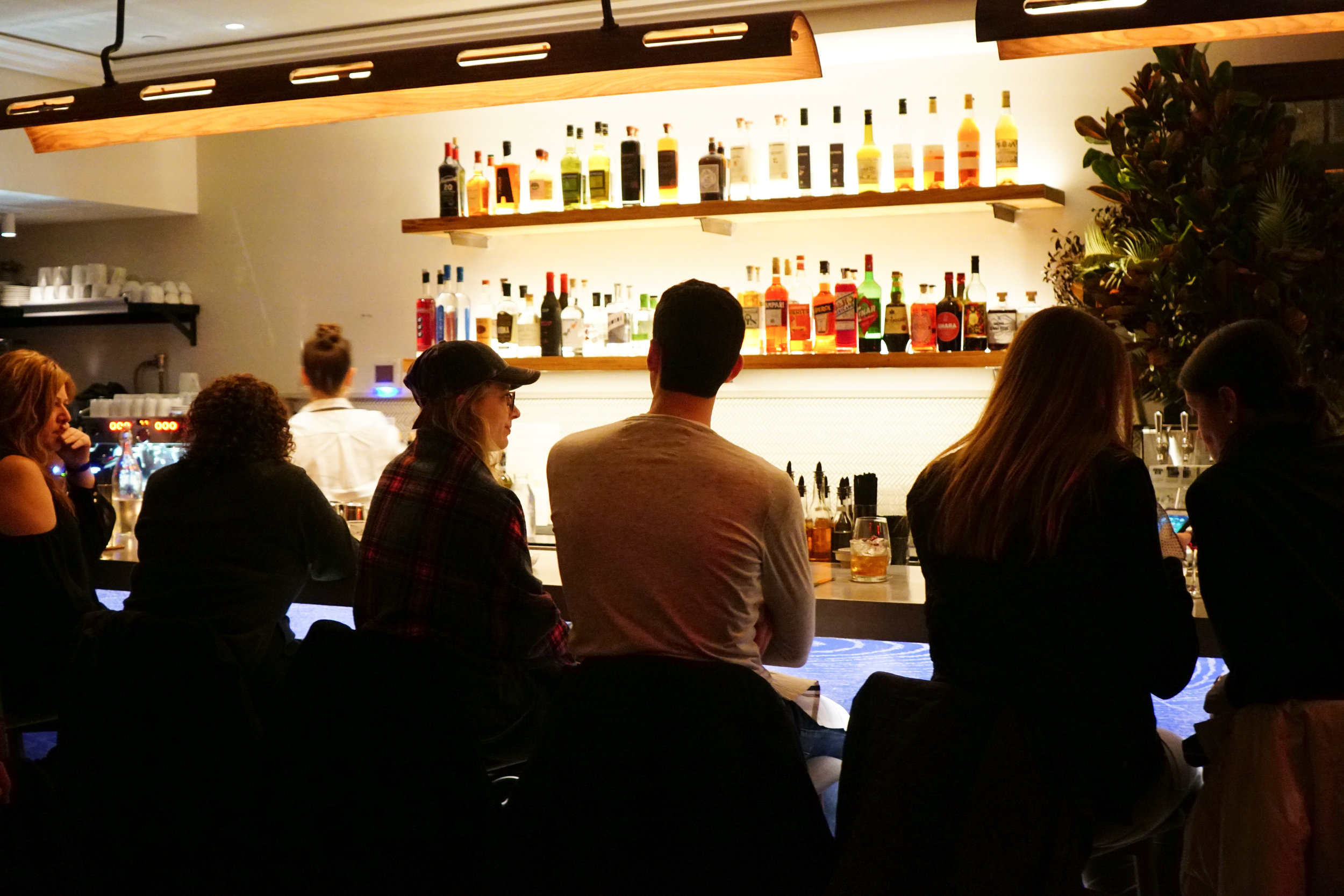 Bar at Loring Place in New York City