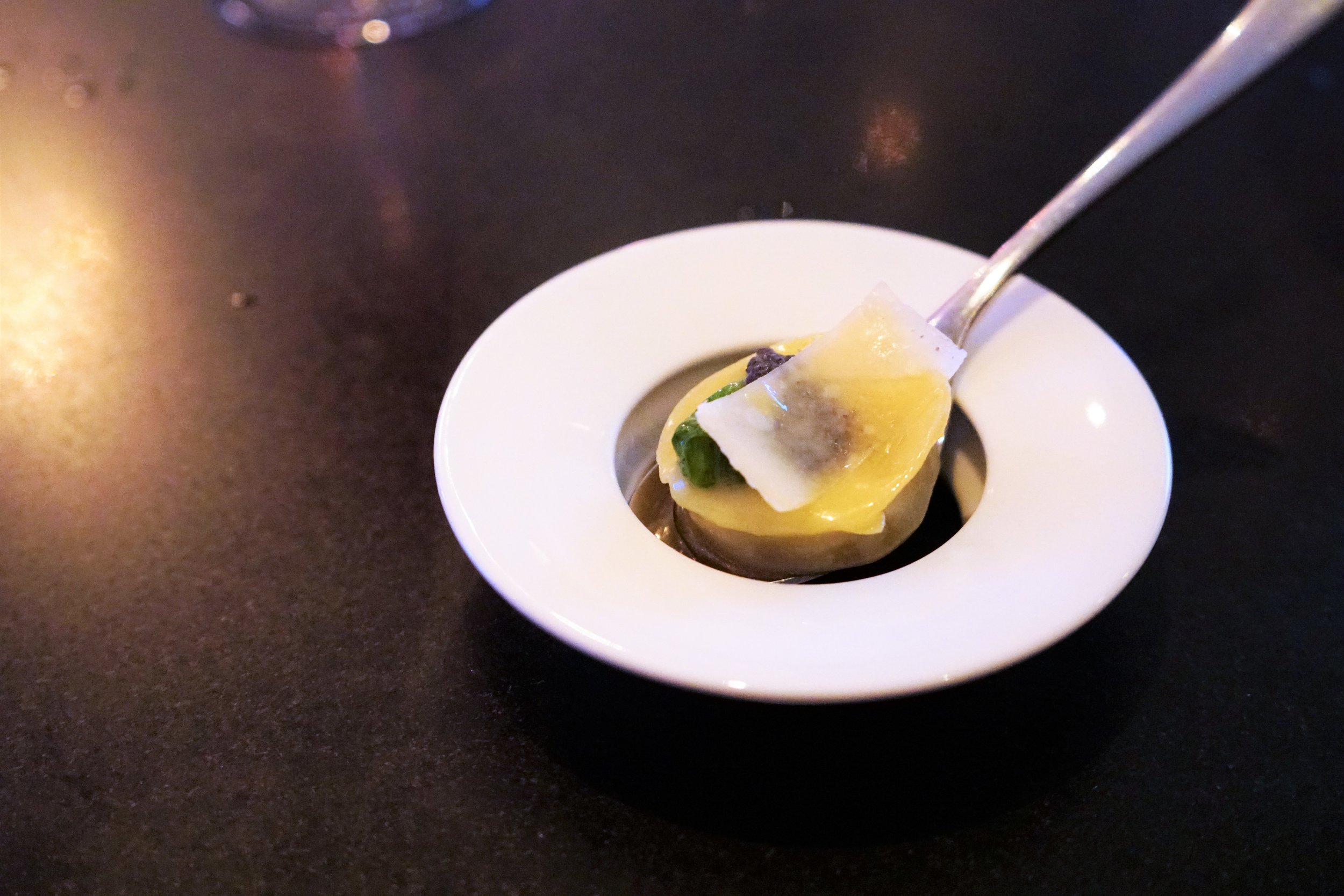 Black Truffle Explosion at The Aviary in Chicago