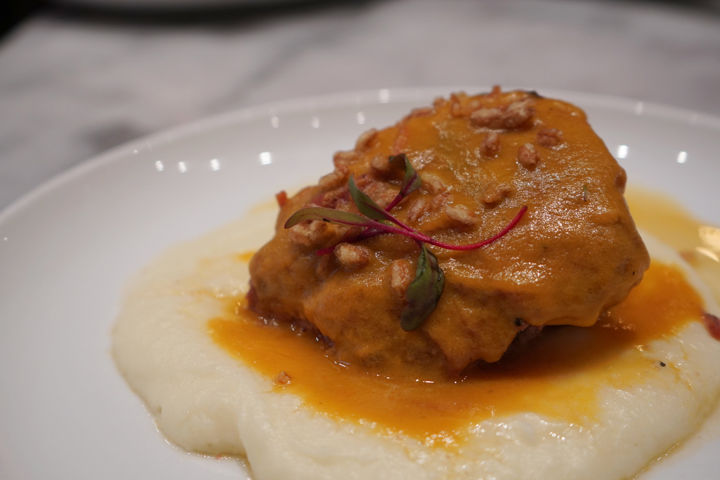 Milk Braised Berkshire Shoulder at The Purple Pig in Chicago