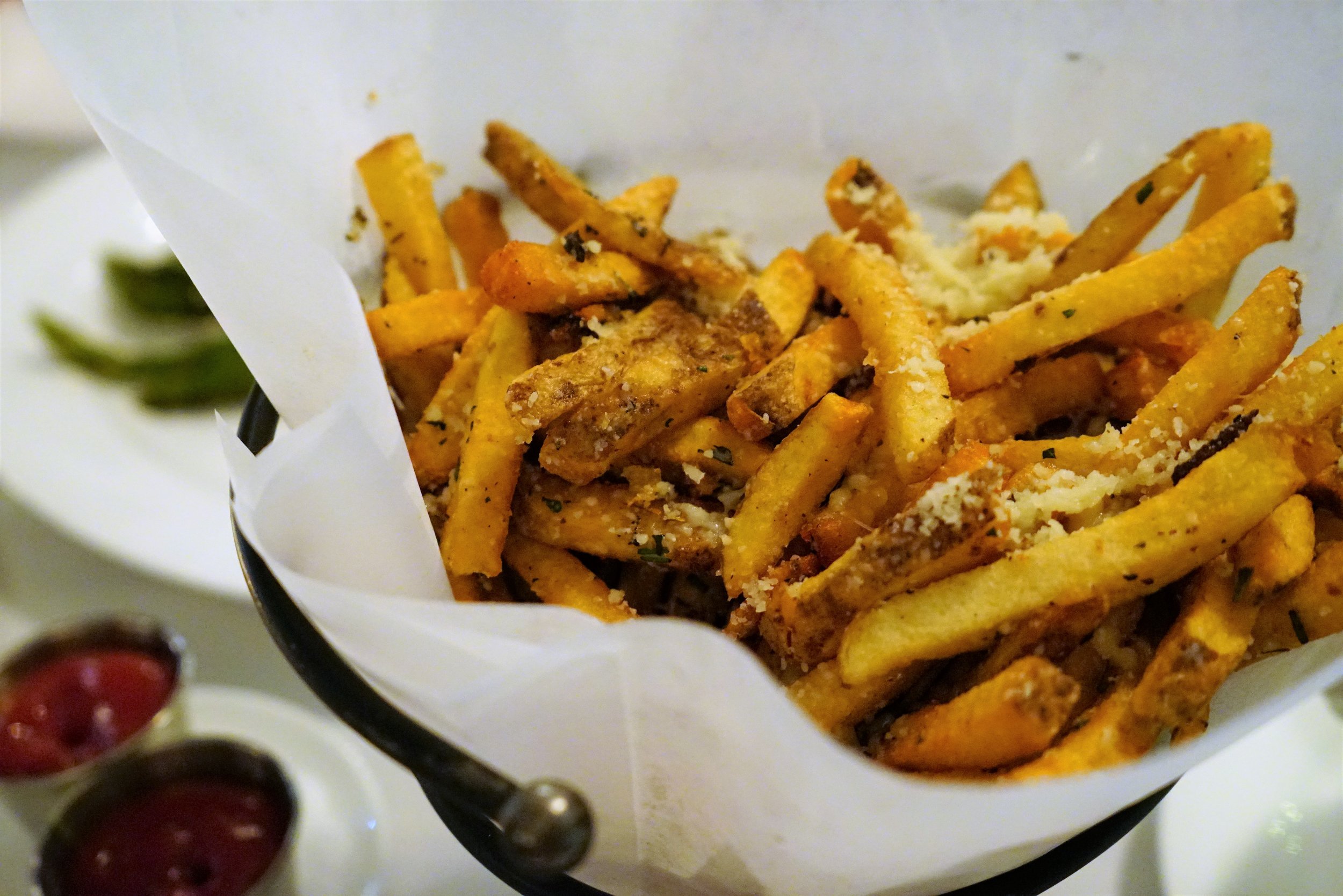 House Cut Fries at Marliave in Boston