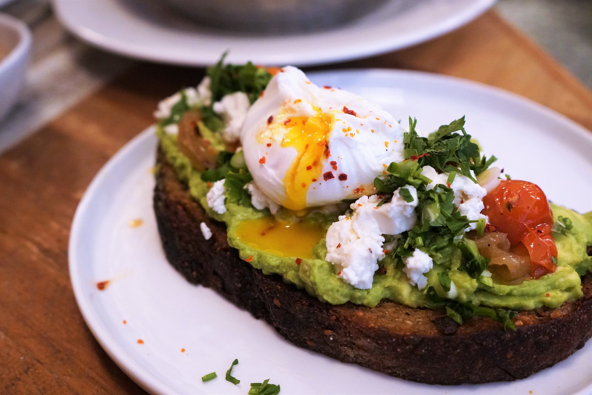 Avocado Toast at Kubeh in New York City