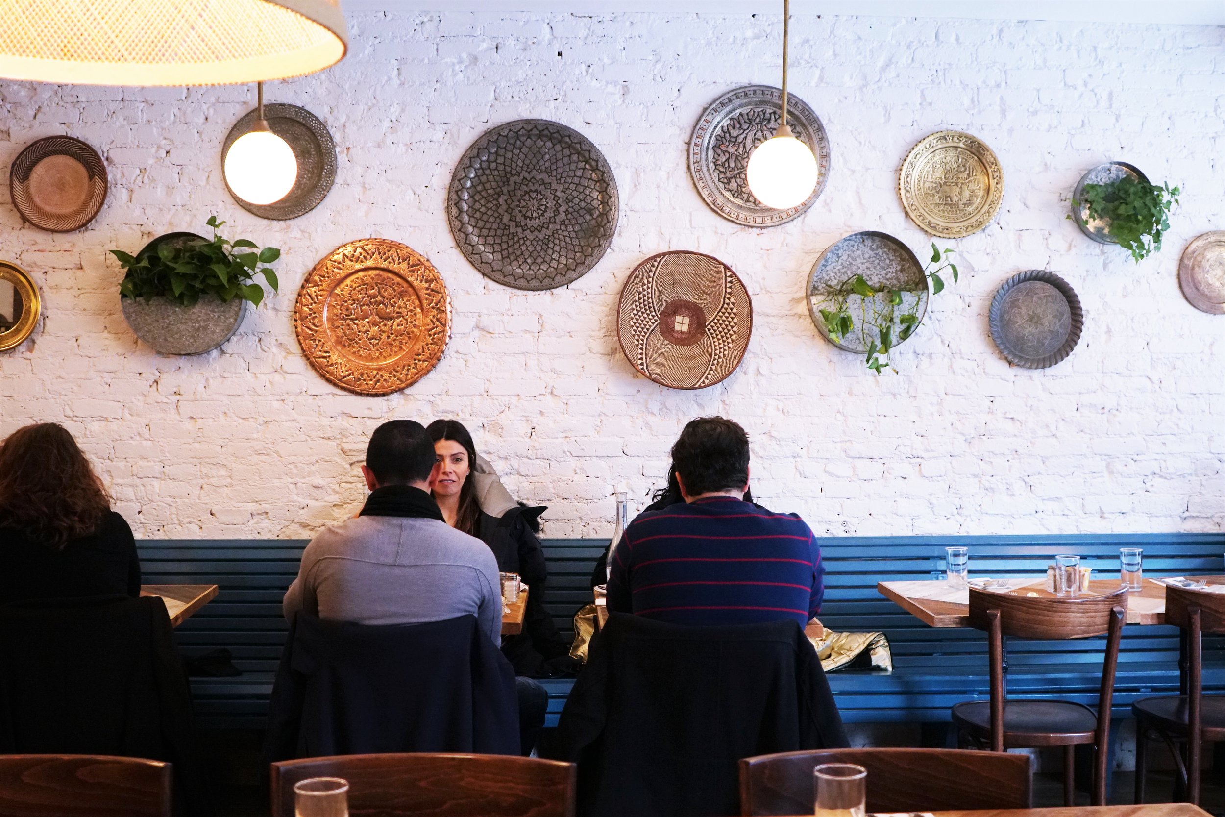 Dining Area at Kubeh in New York City