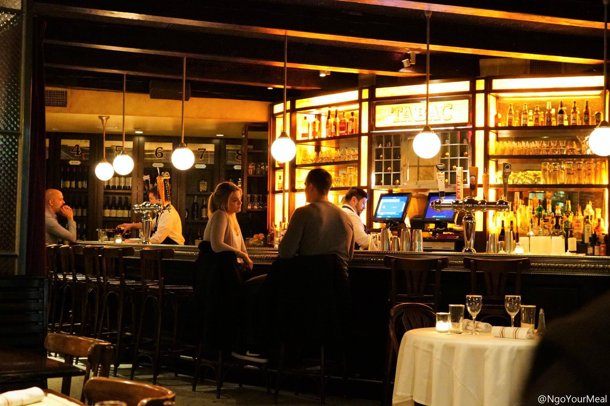 Dining Area at Gaslight in Boston