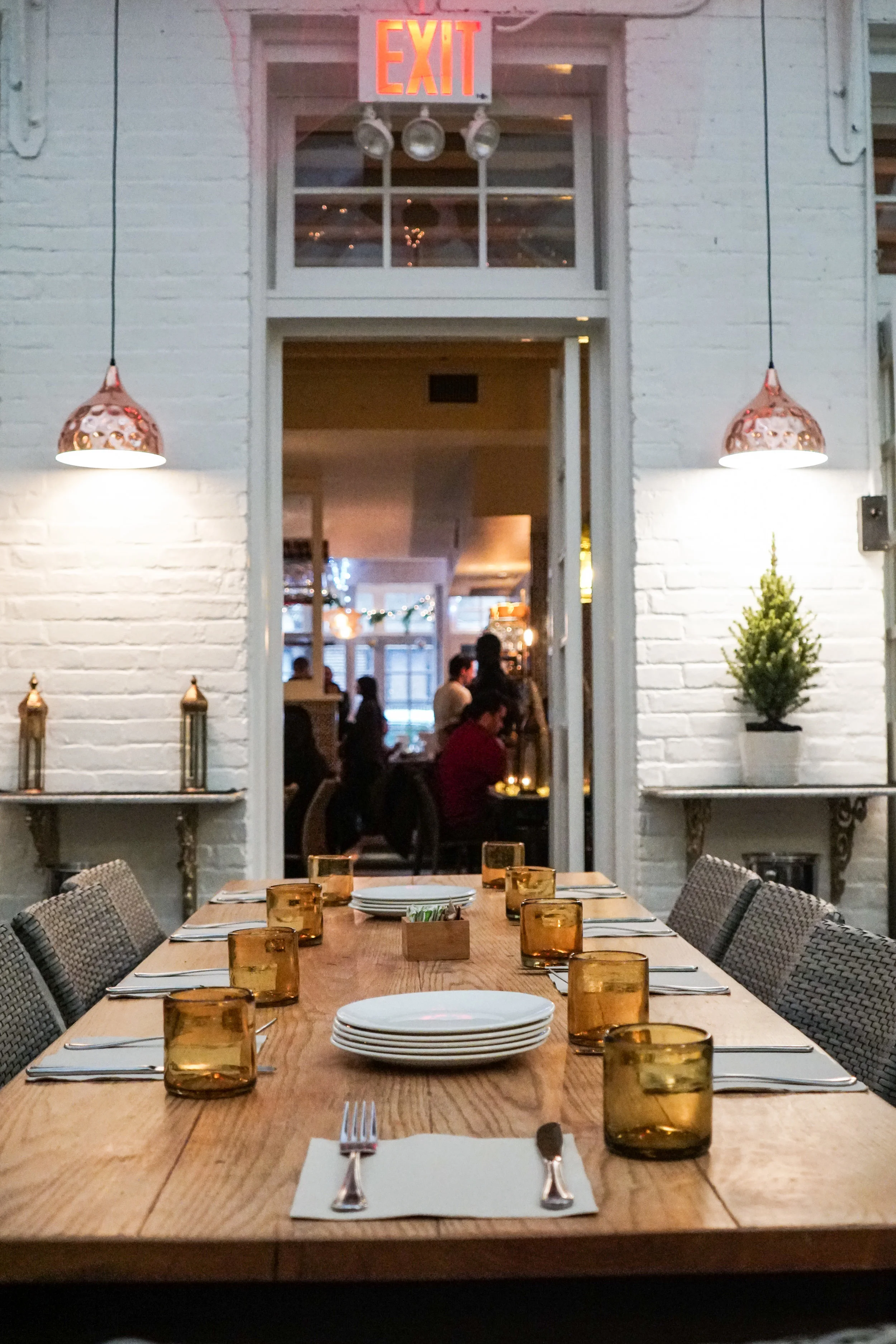Dining Area at Shuka in New York City