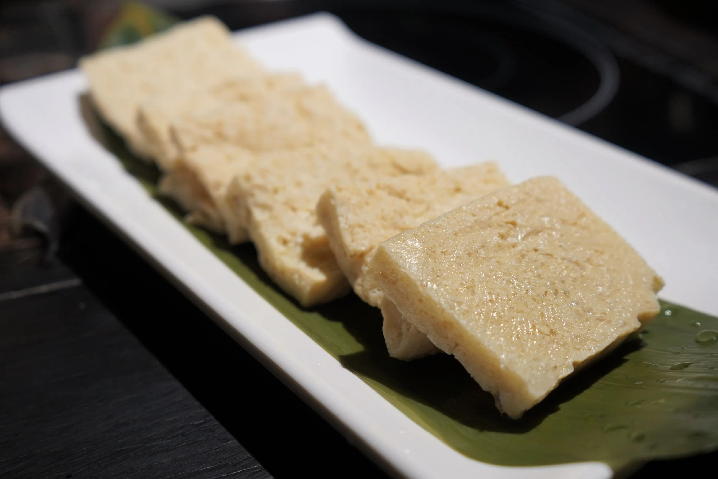 Frozen Tofu at First Lamb Shabu