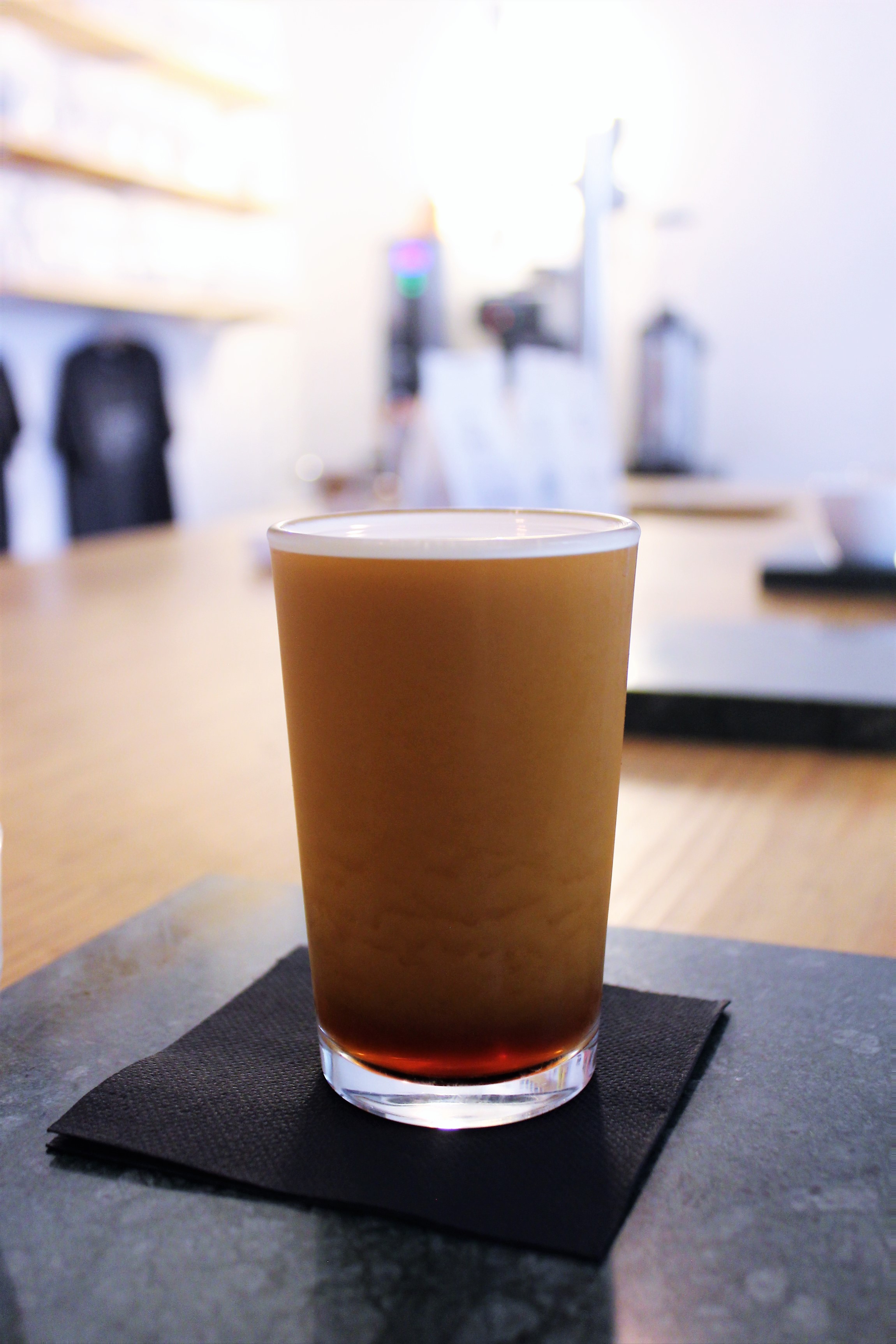 Nitro Cold Brew at Nømad Coffee in Barcelona