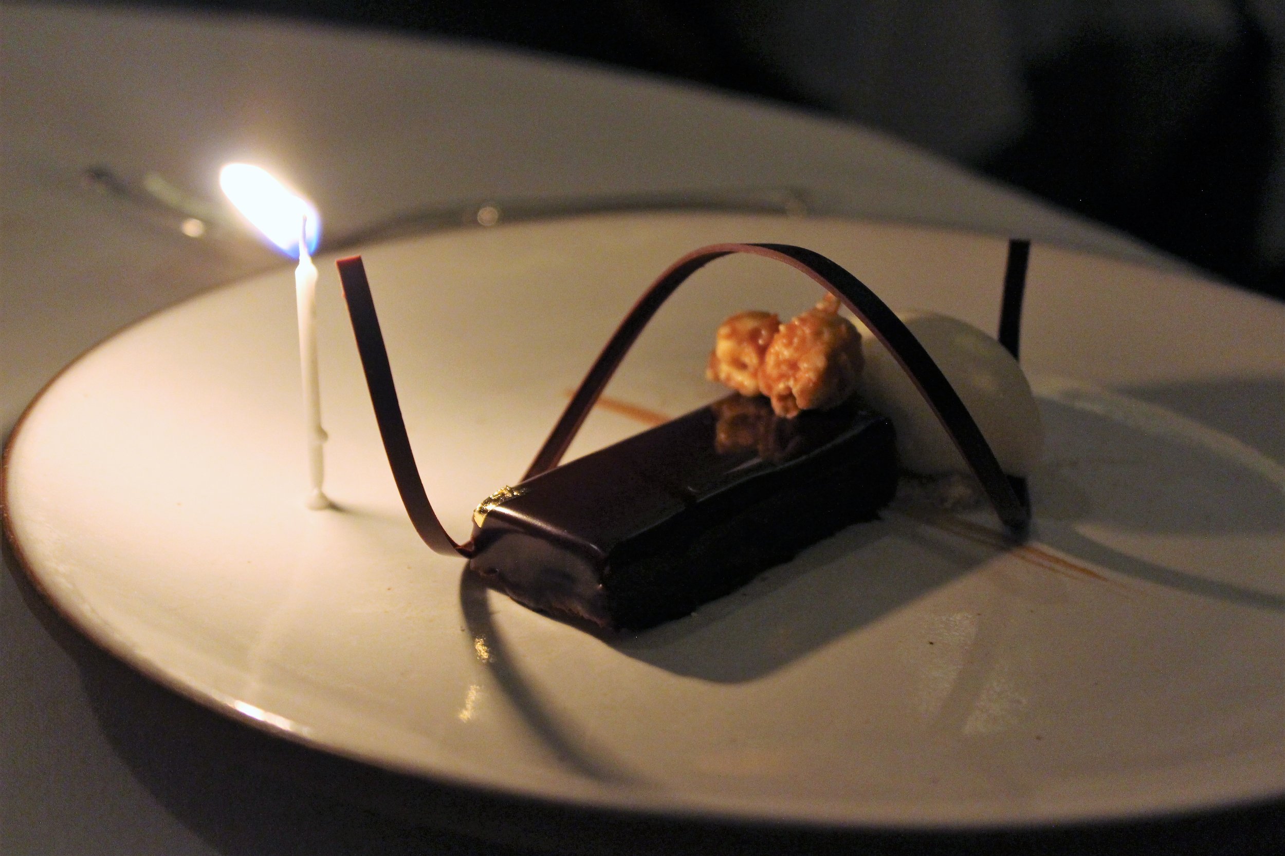 2008 Chocolate Palette with Peanut Butter and Popcorn Ice Cream at EMP in New York City