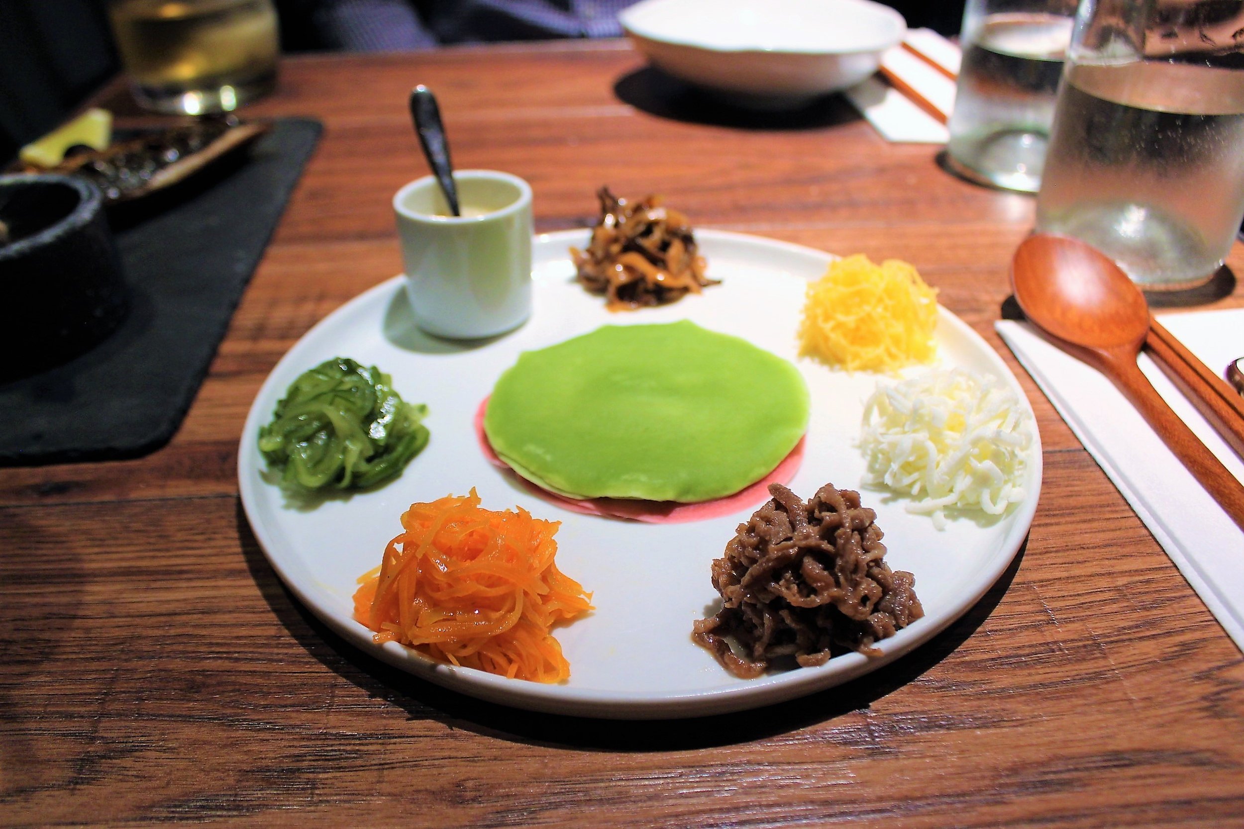 "Chil-jeol-pan" Seven Flavors at Oiji in New York City