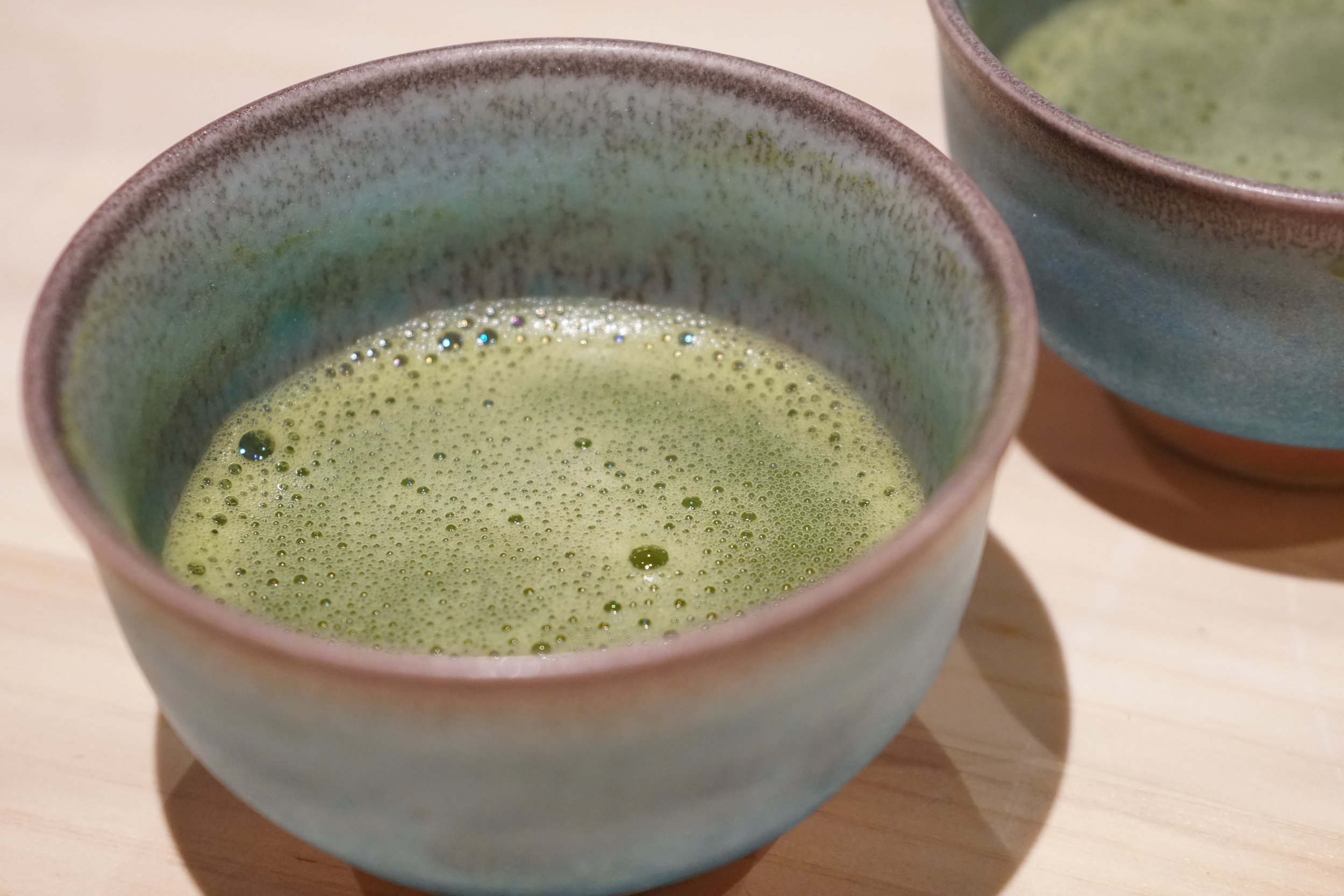 Matcha at Shuraku in New York City