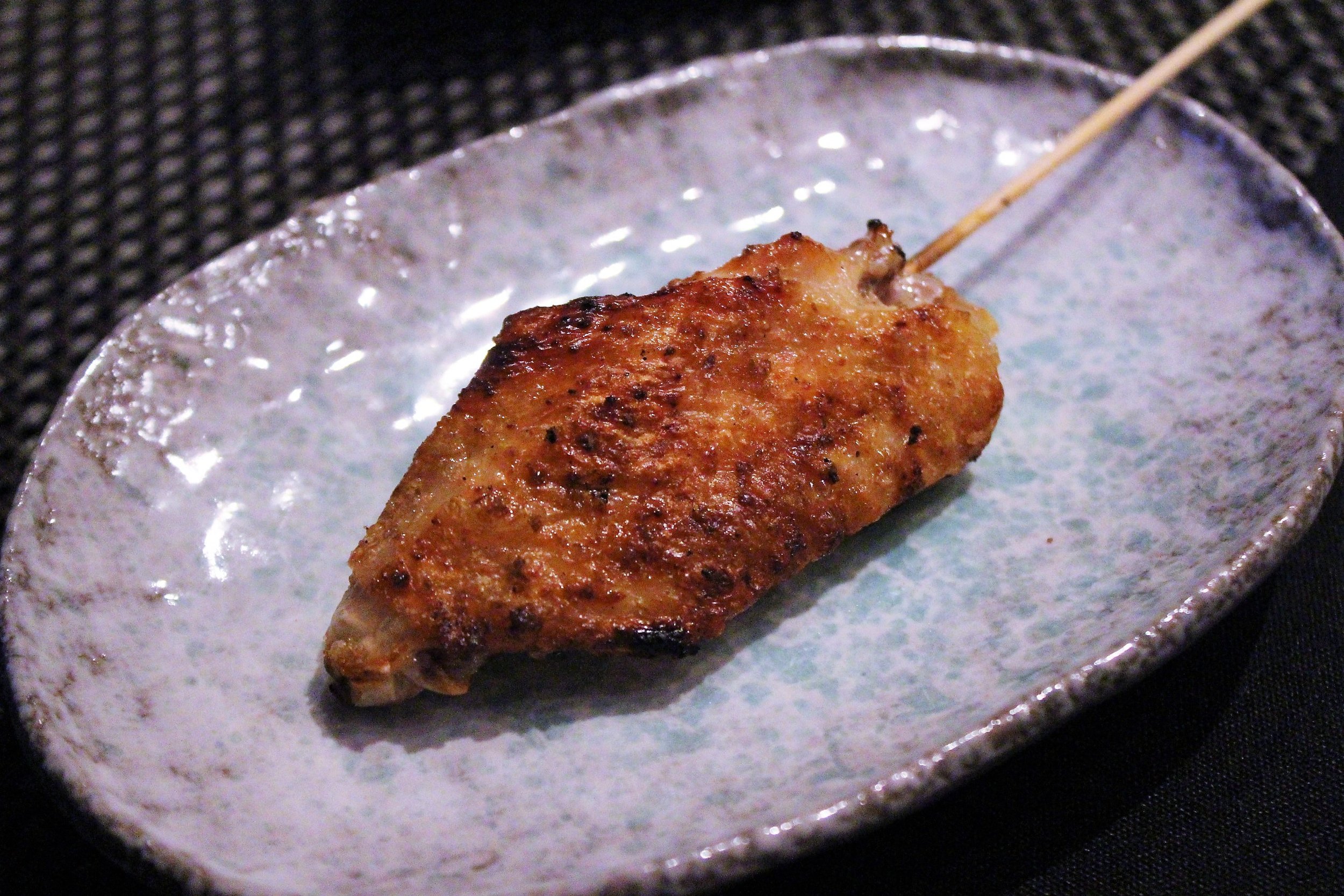 Chicken Wing Yakitori at TEISUI in New York City