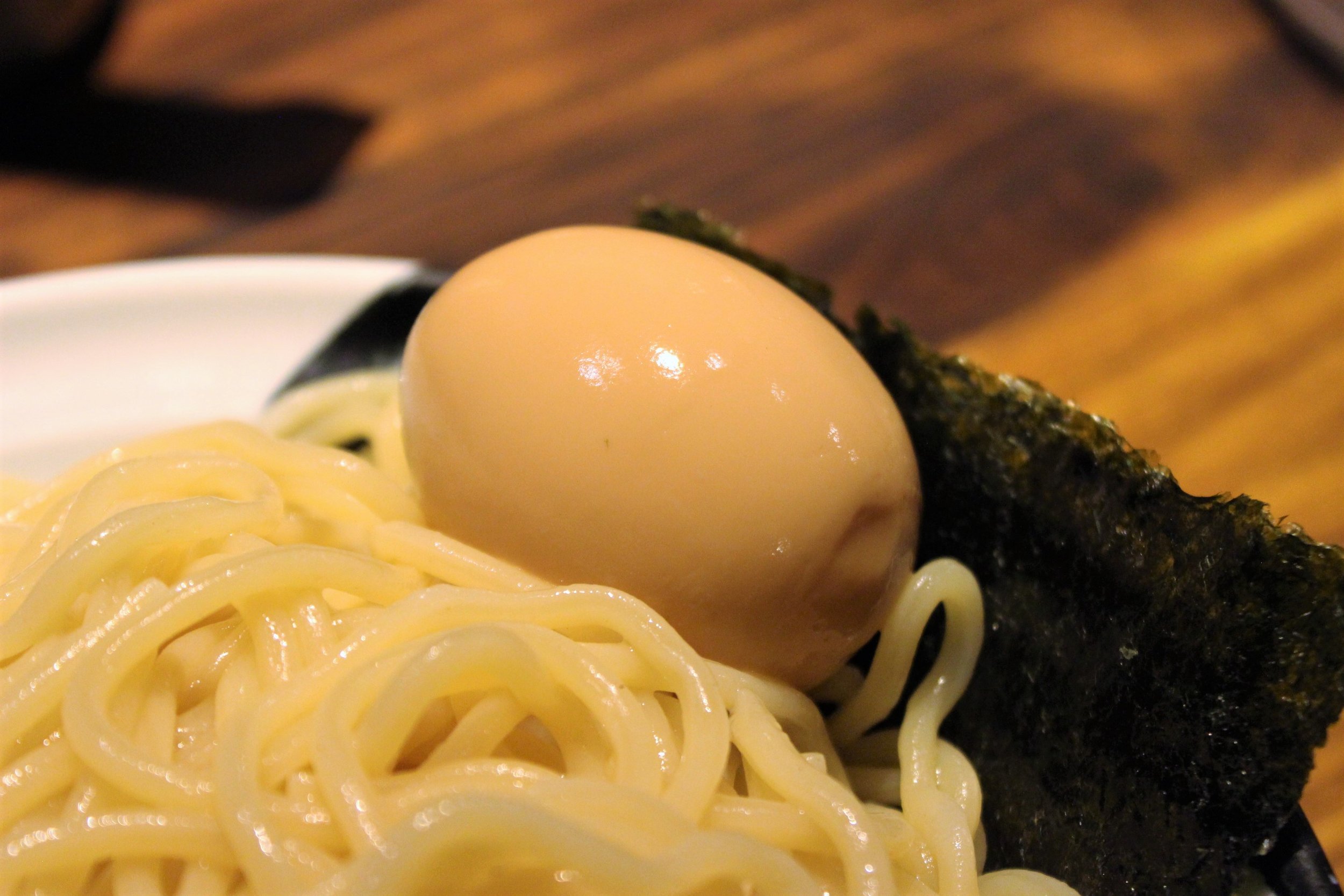 Egg at Menya Musashi Kodo