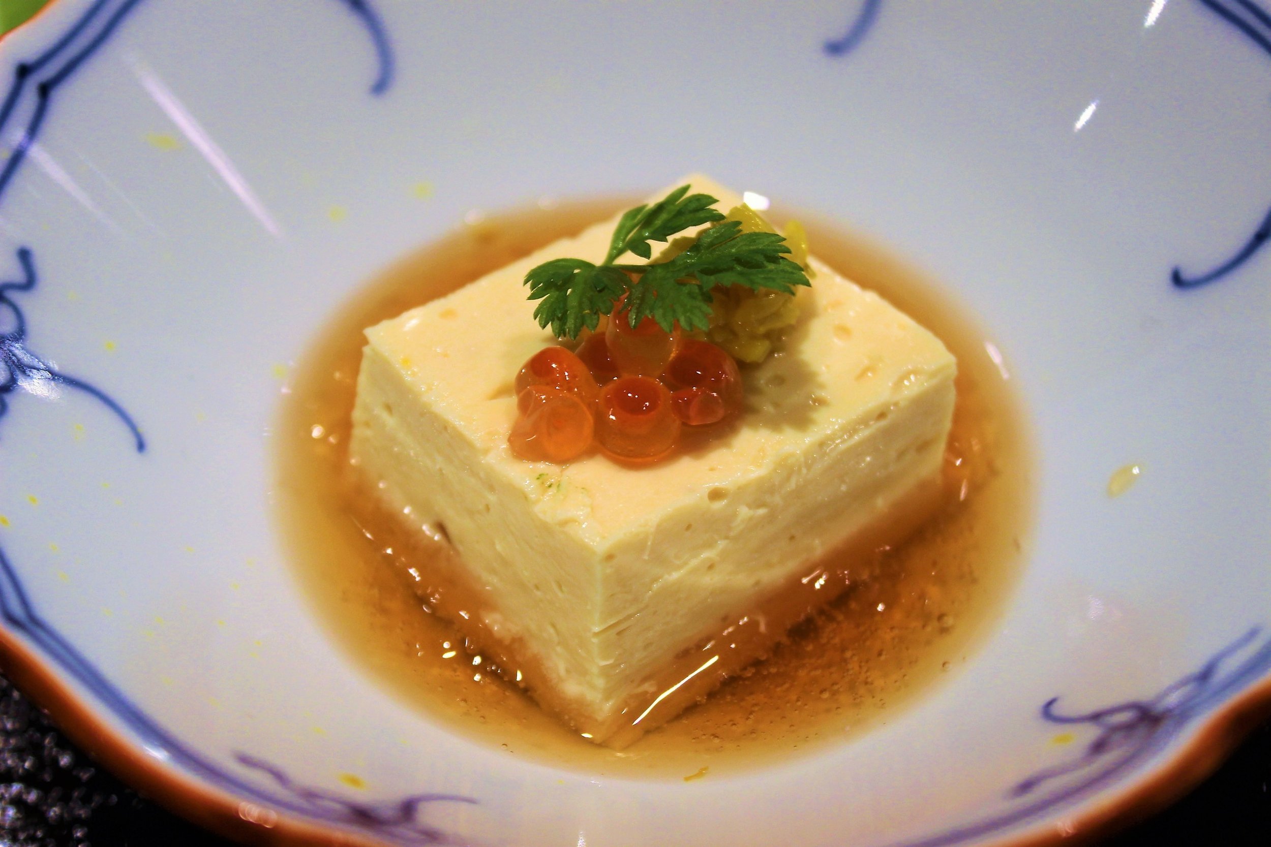 Yuba Tofu with Dashi and Soy Sauce