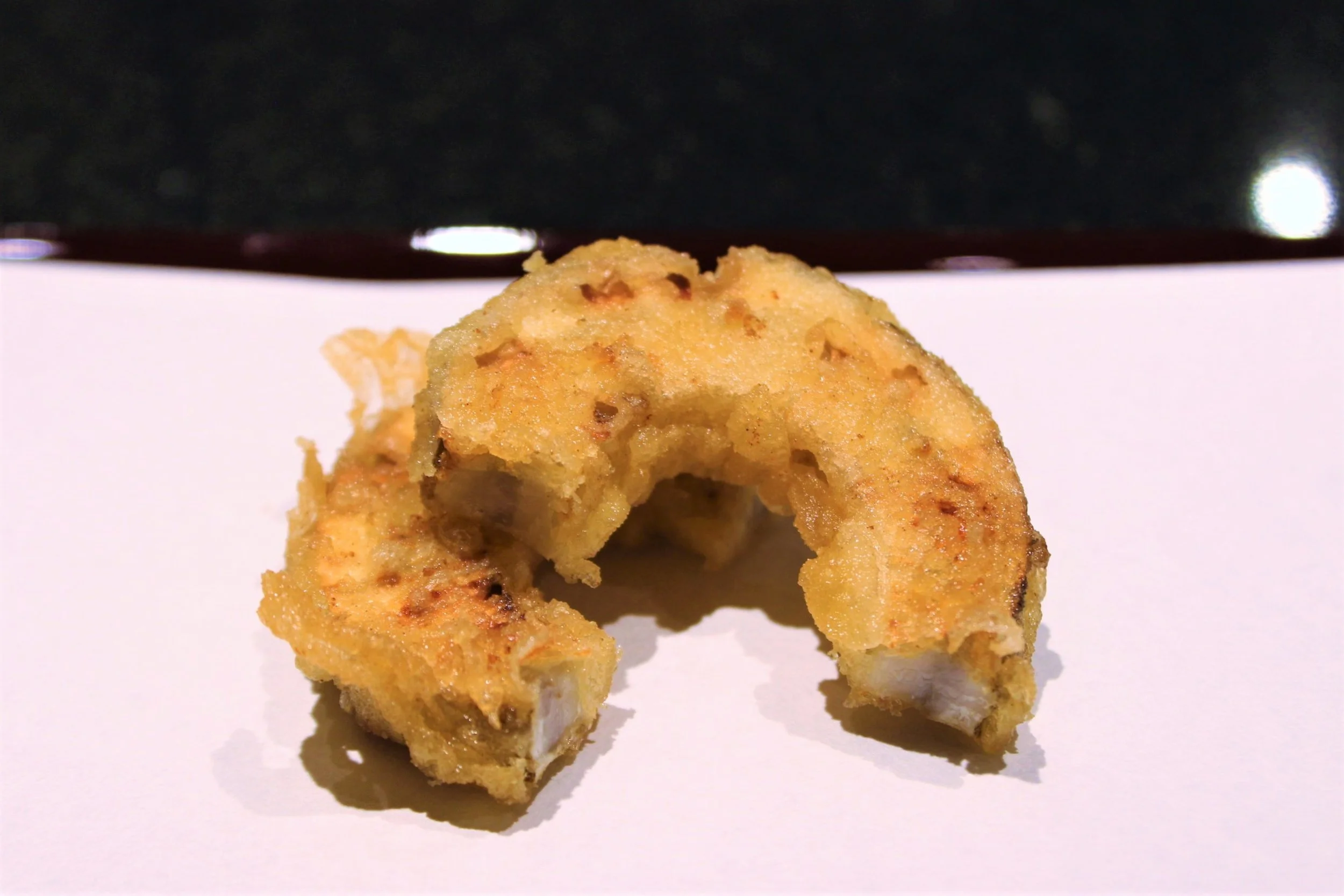 Burdock Root Tempura at Tempura Endo Yasaka