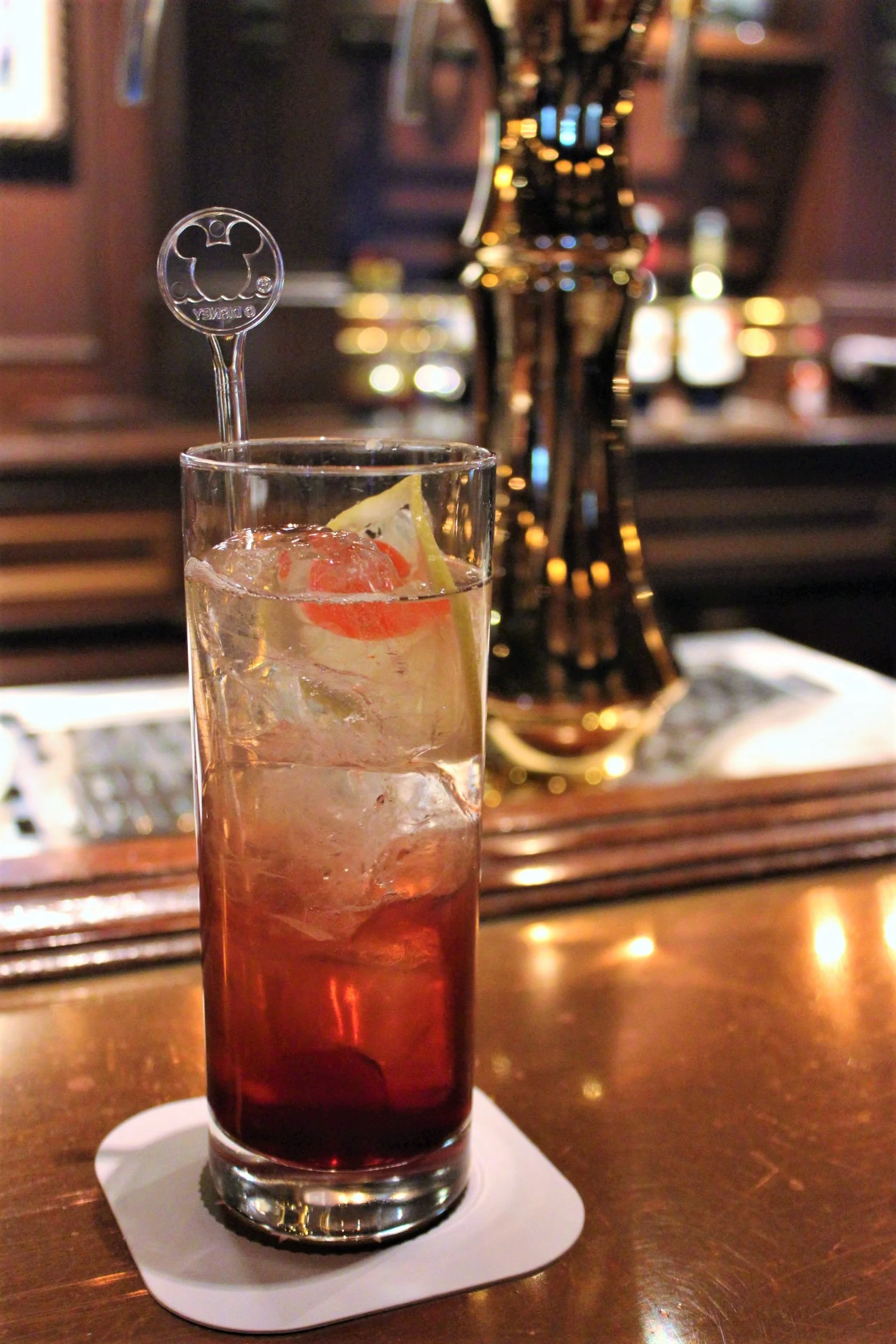 Singapore Sling at The Teddy Roosevelt Lounge in DisneySea Japan