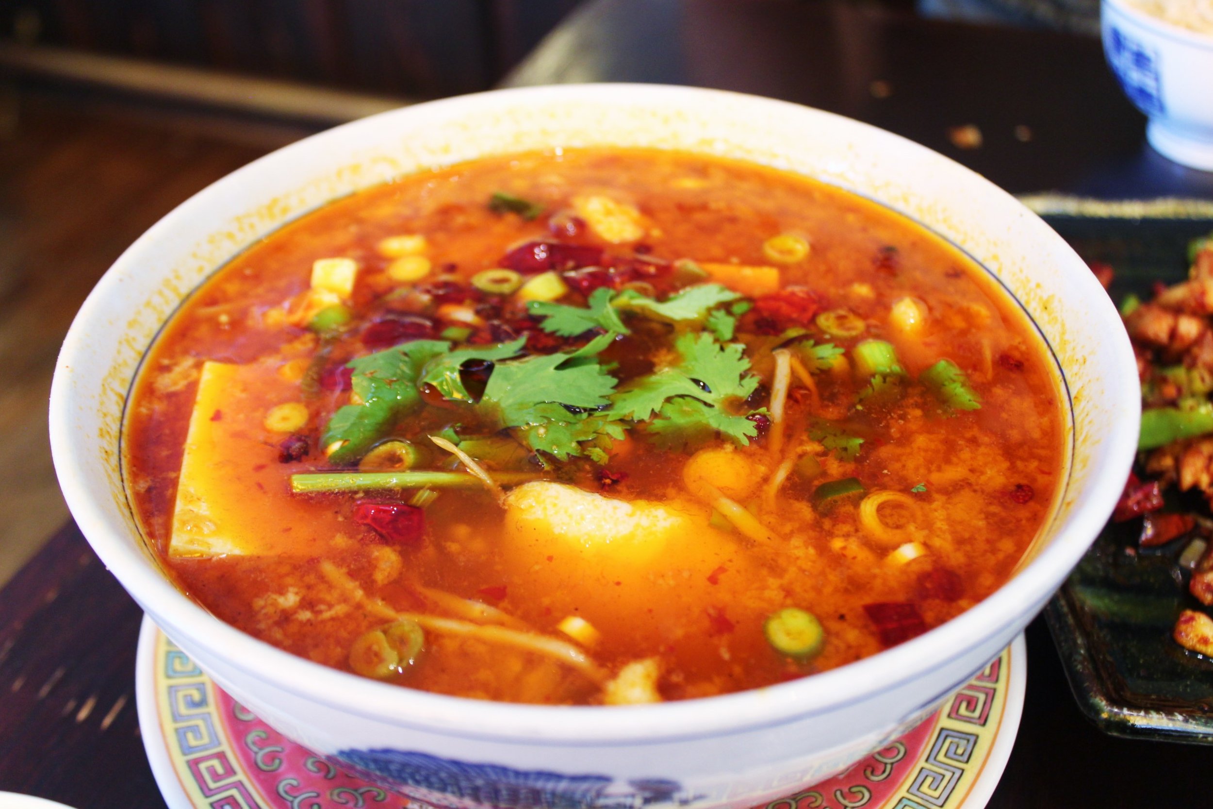 Chungking Braised Fish In Red Soup: white fish with chili oil &amp; peppercorn