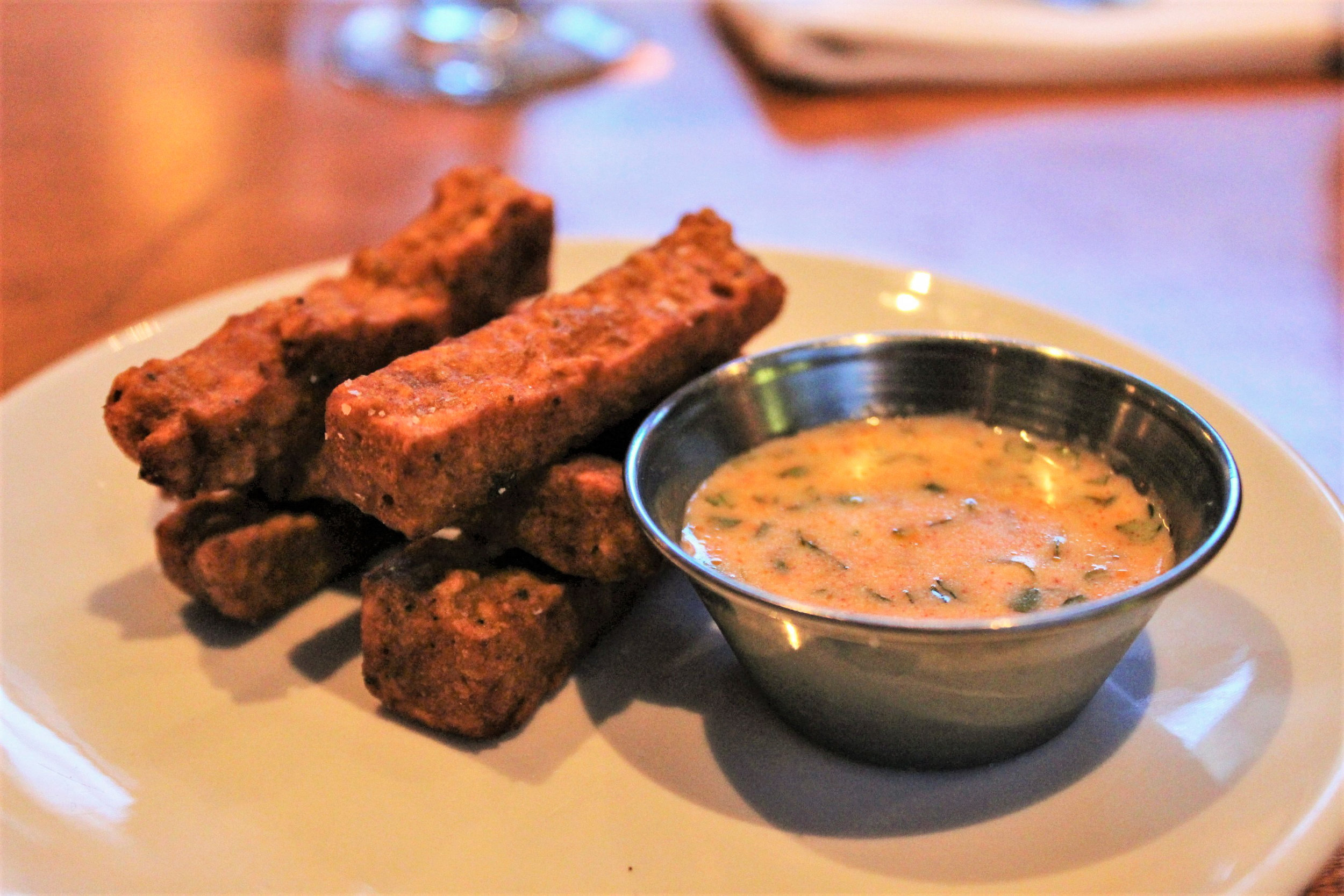 Panisse Chickpea Fries at Le Garage
