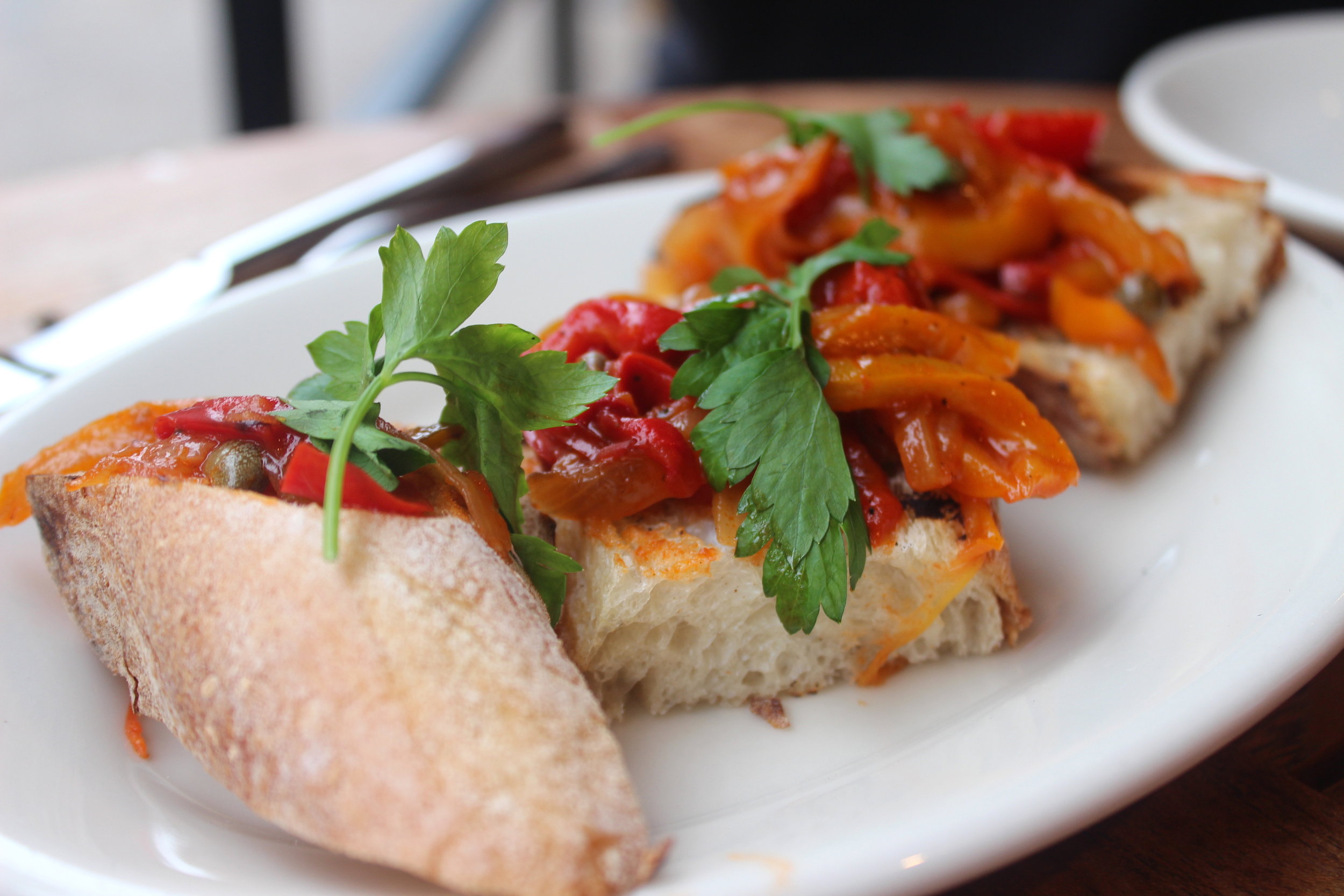 Bruschetta with Peppers 