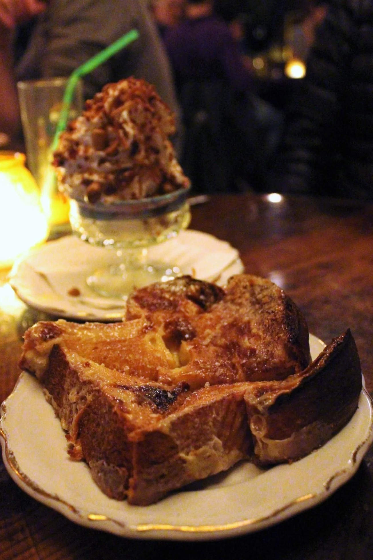 Toasted Brioche with Condensed Milk at Uncle Boons