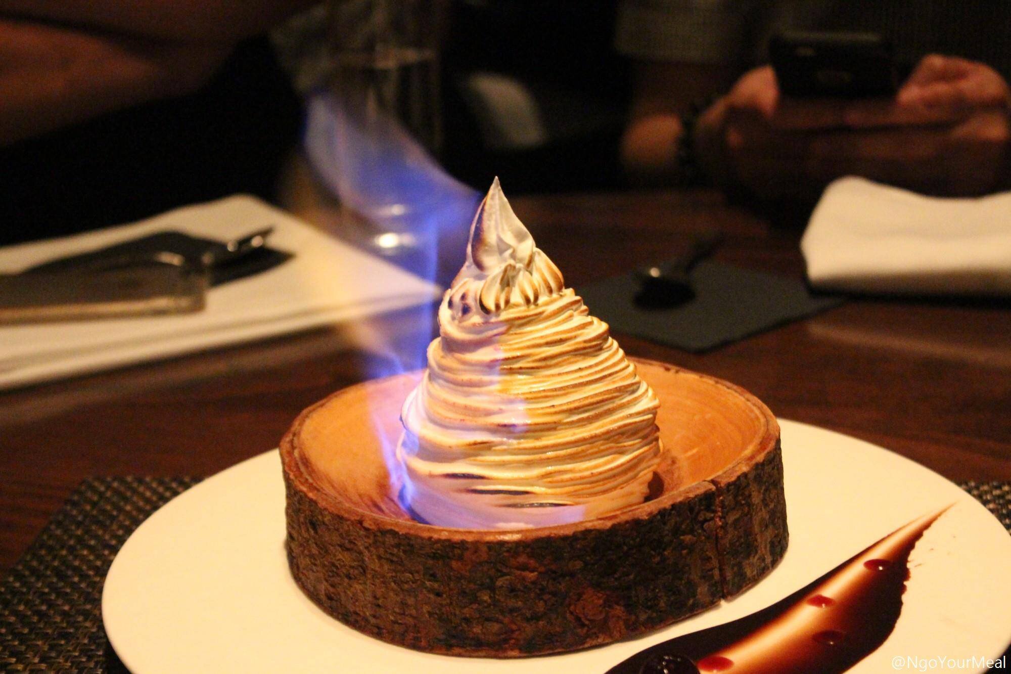 BFBA (Black Forest Baked Alaska) at Gaonnuri in New York City