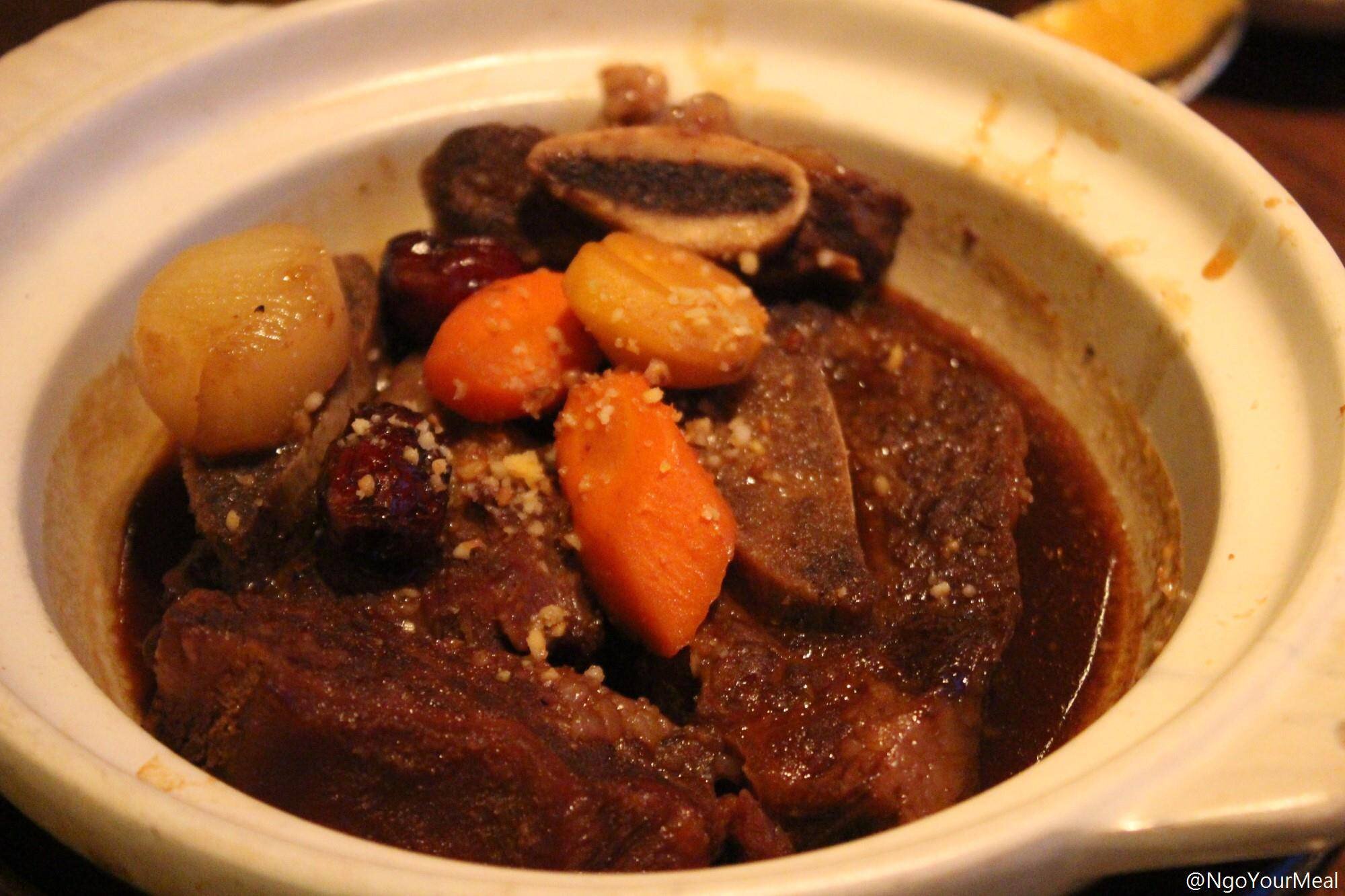 Galbi Jjim at Gaonnuri in New York City