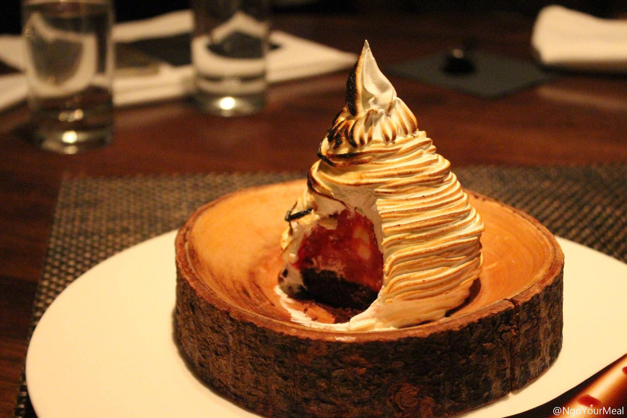 BFBA (Black Forest Baked Alaska) at Gaonnuri in New York City
