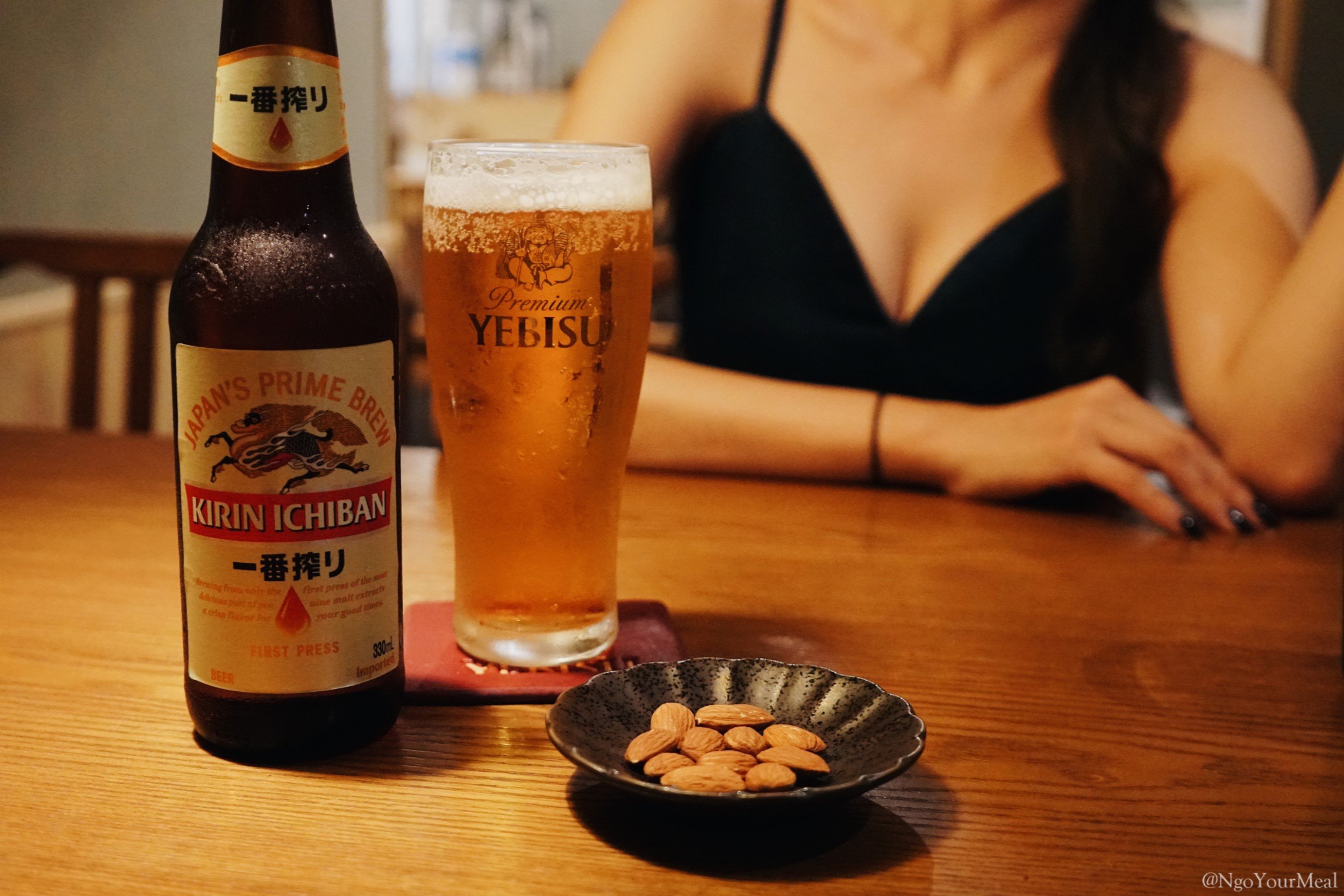 Kirin Ichiban and Premium Yebisu Beer 