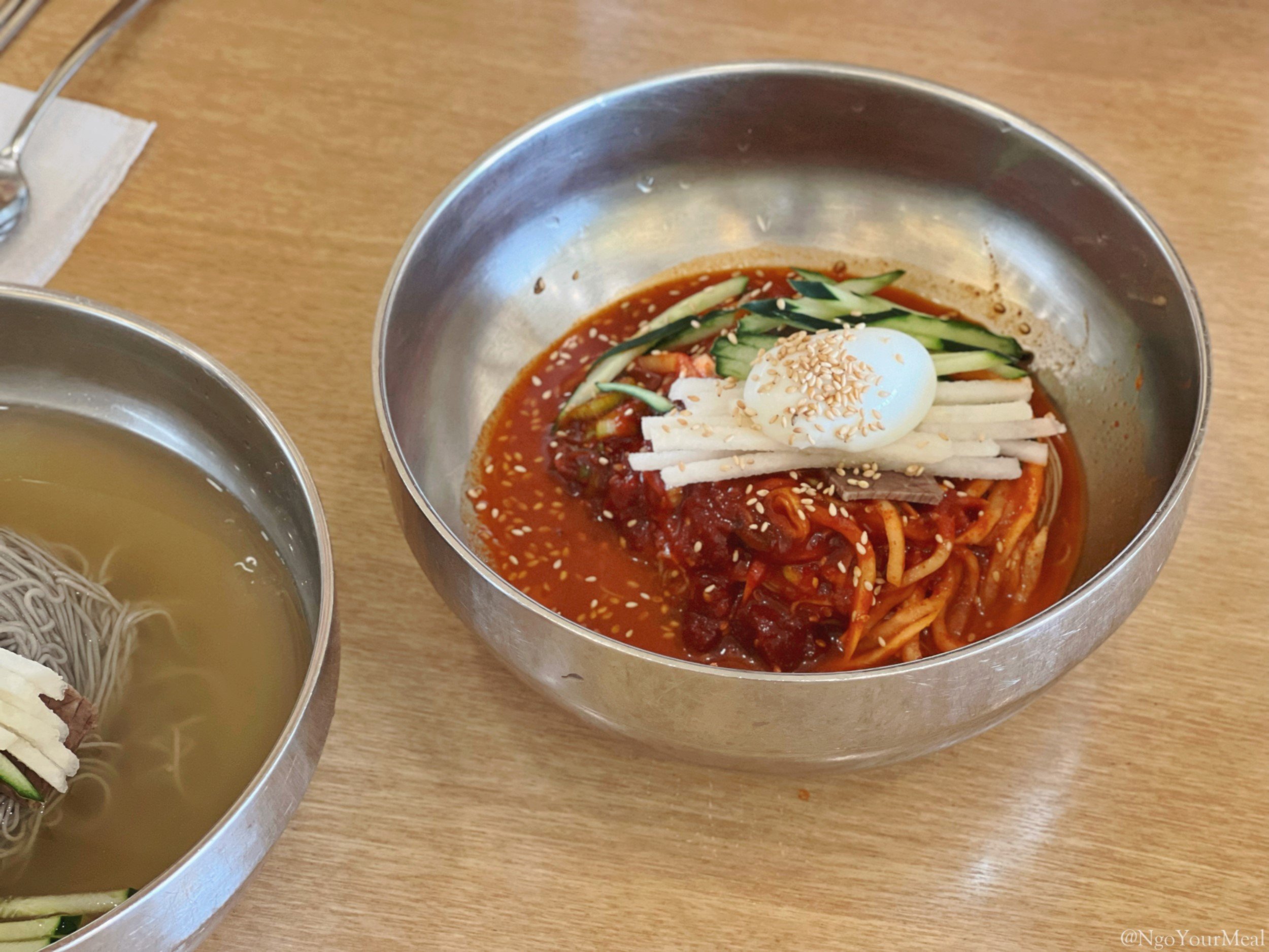 Bibim Naengmyeon (비빔냉면) – Spicy Cold Noodles 